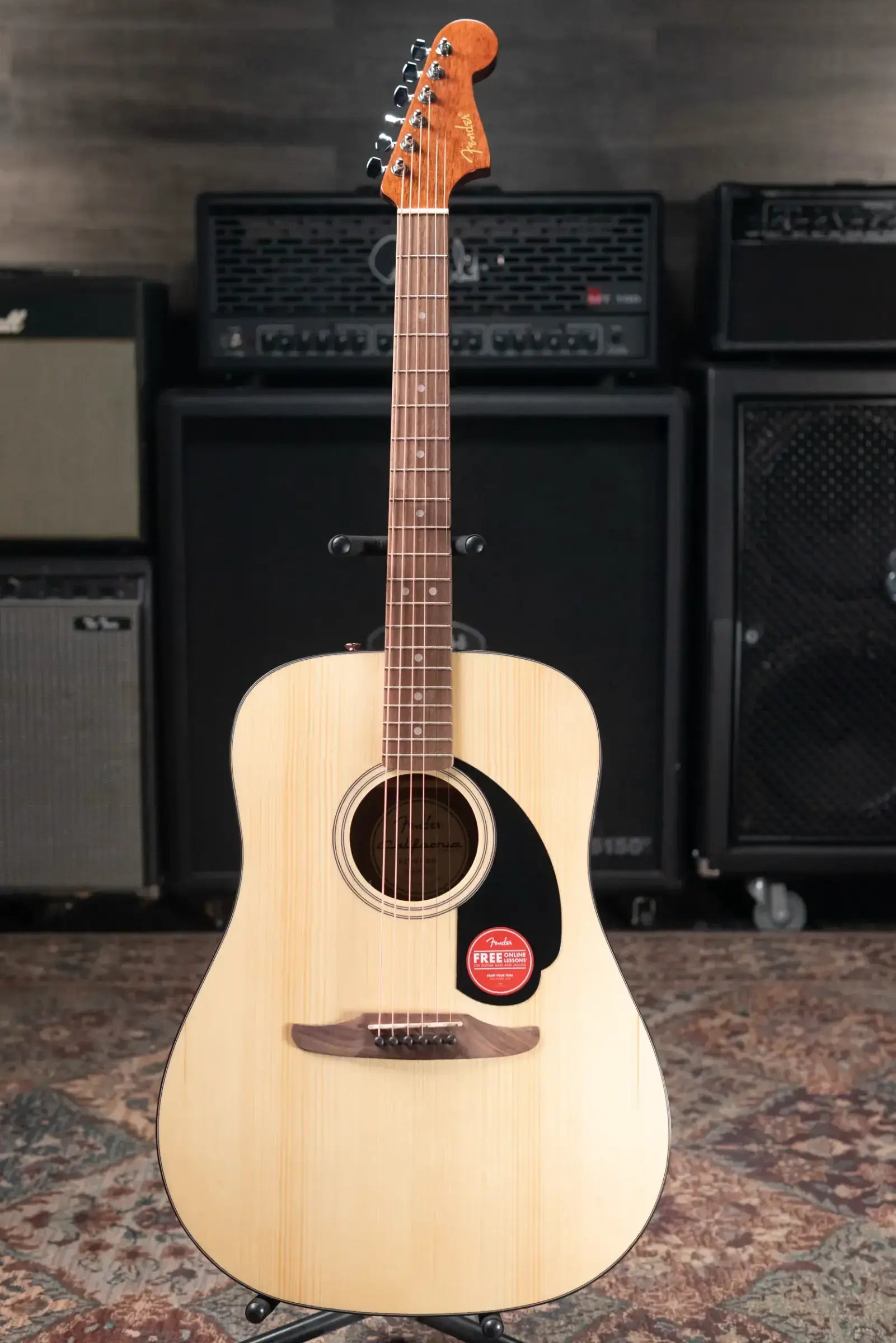 Fender California Standard Redondo Acoustic Guitar - Natural