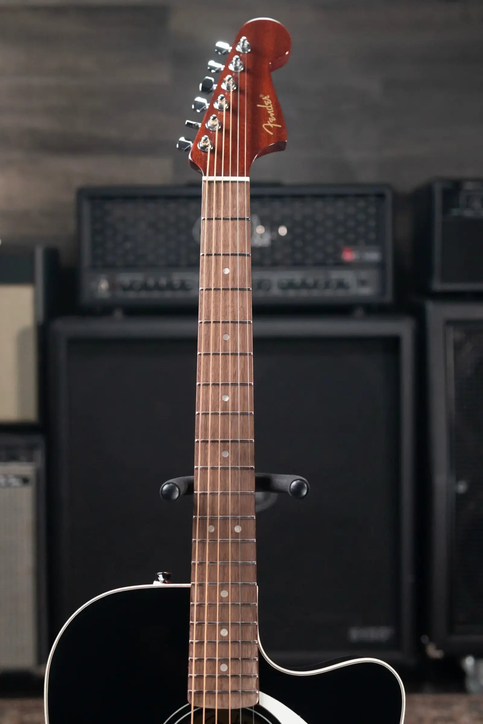 Fender California Standard Redondo CE Acoustic/Electric Guitar - Black