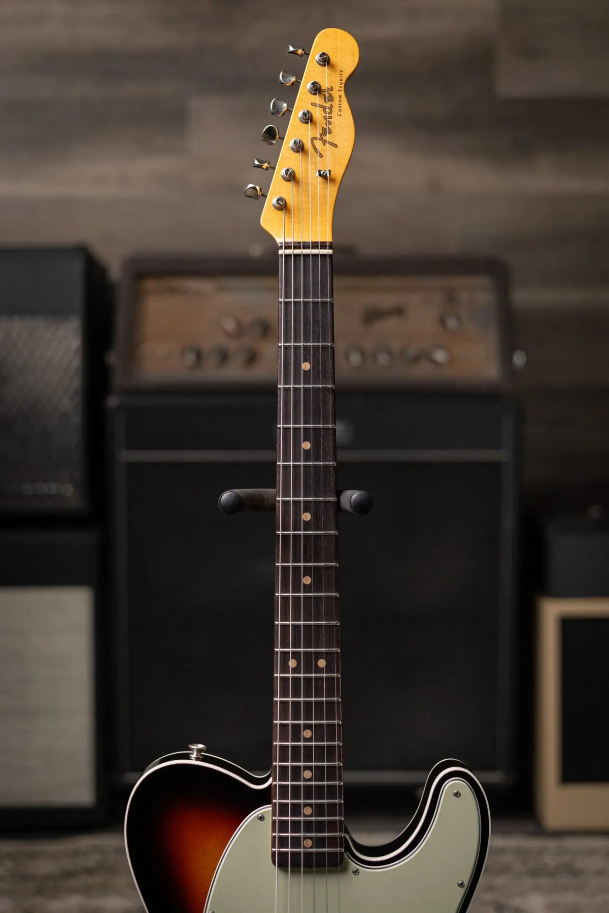 Fender Custom Shop 1963 Esquire Custom Bigsby DLX Closet Classic Electric Guitar - Faded 3-Color Sunburst with Hardshell Case