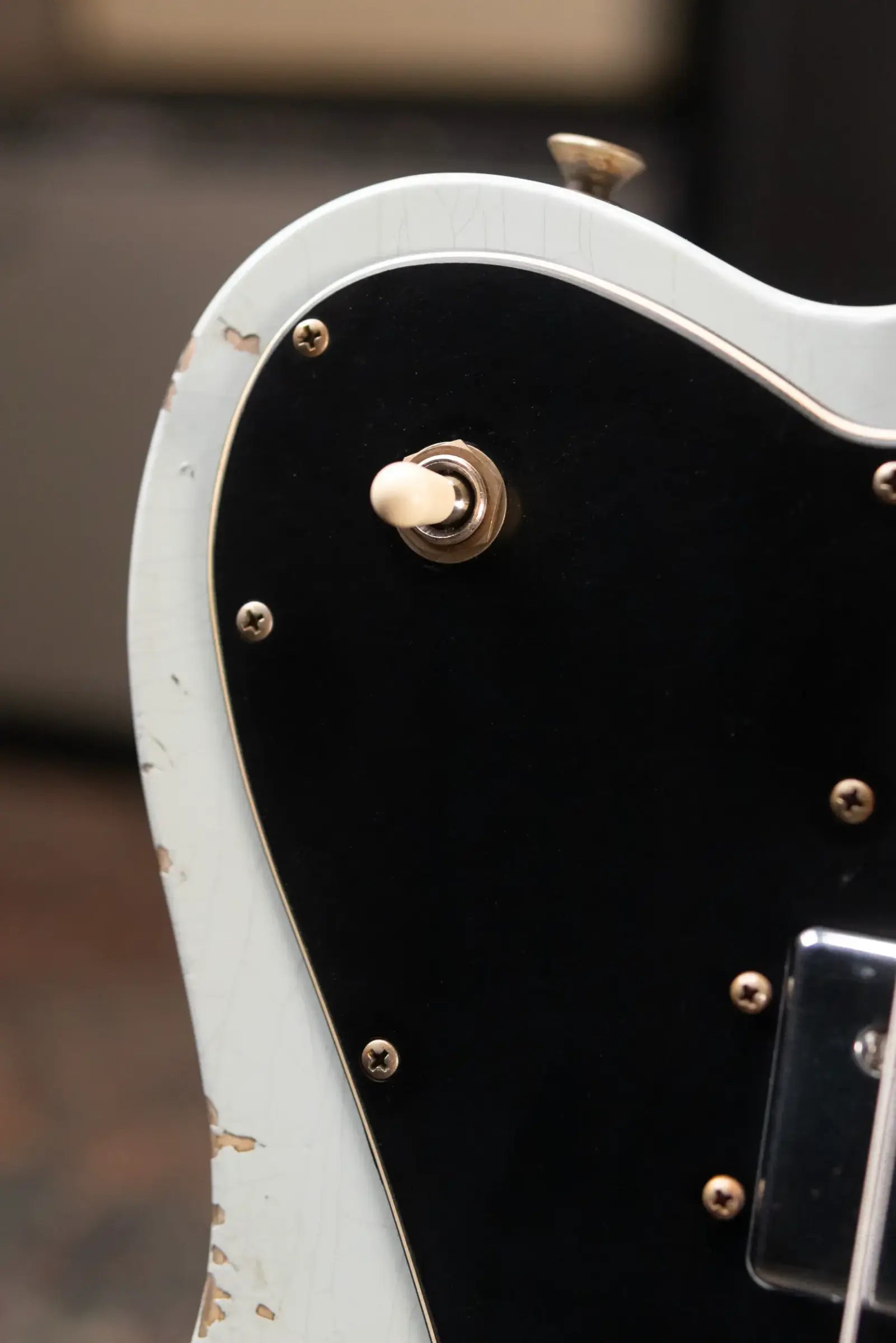 Fender Custom Shop 1970s Tele Custom Heavy Relic, Quartersawn Maple Fingerboard Electric Guitar - Super Faded Aged Sonic Blue with Hardshell Case