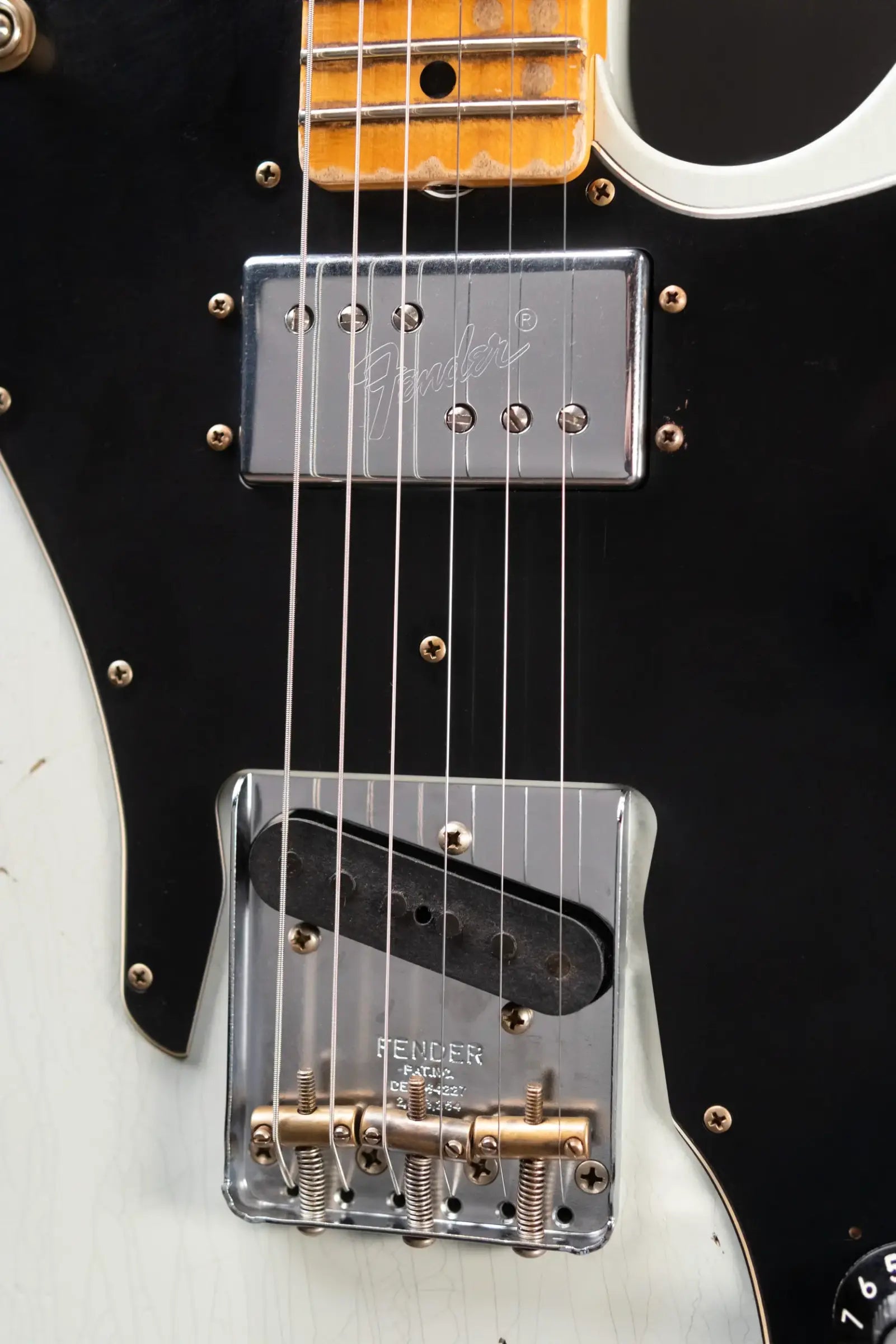 Fender Custom Shop 1970s Tele Custom Heavy Relic, Quartersawn Maple Fingerboard Electric Guitar - Super Faded Aged Sonic Blue with Hardshell Case
