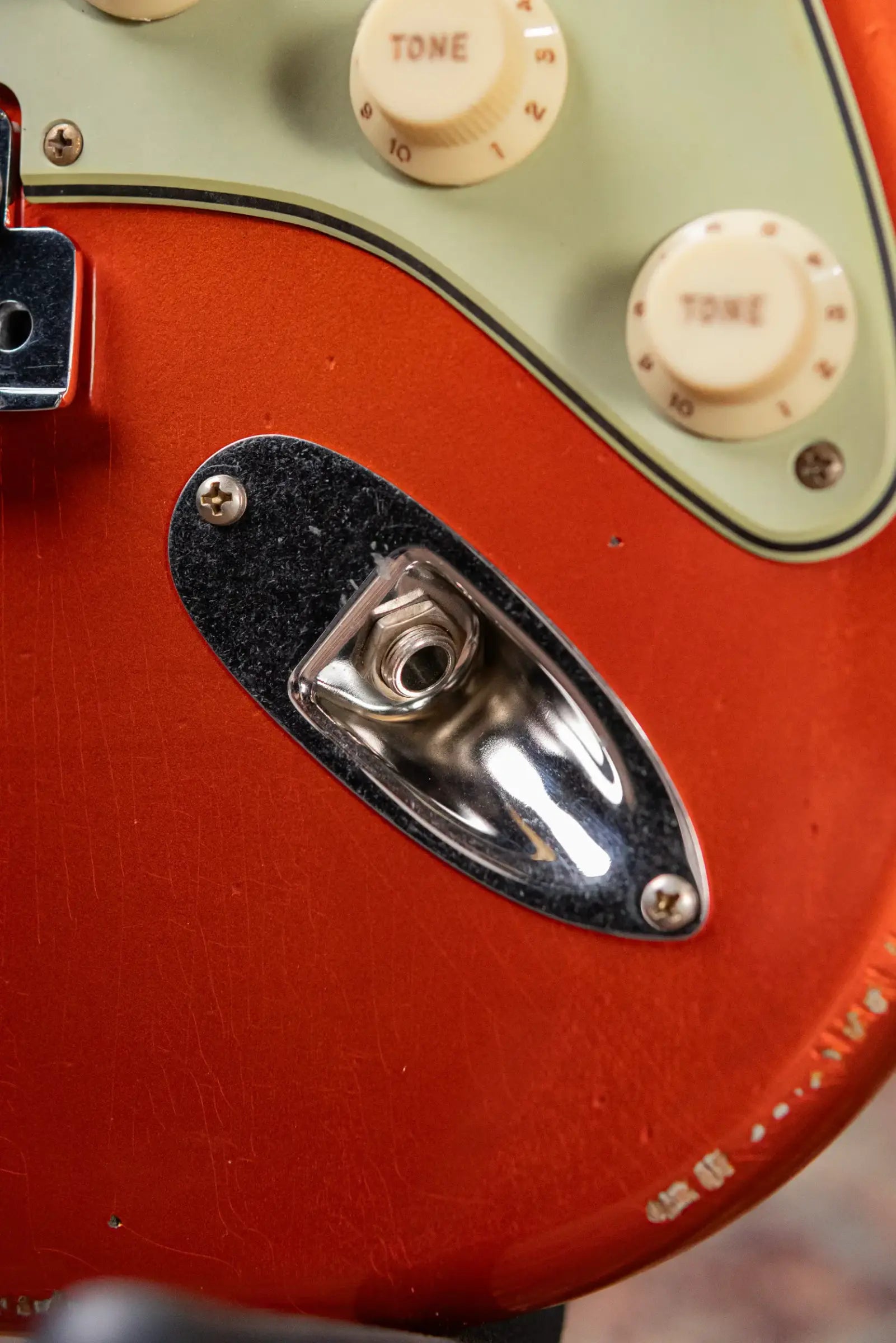 Fender Custom Shop 2026 NAMM #109 Limited Edition 60s Dualmag II Compound Radius Stratocaster Relic Electric Guitar - Candy Tangerine with Hardshell Case