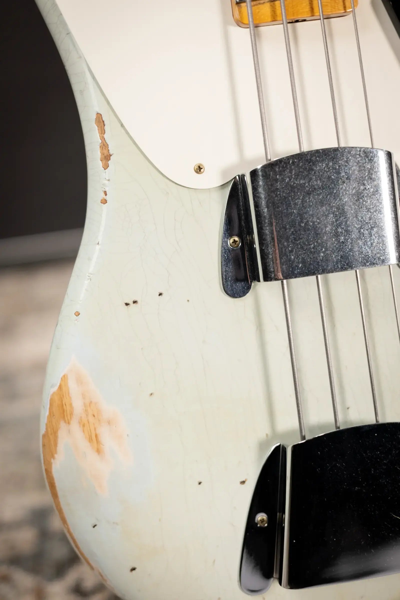 Fender Custom Shop B6 1956 Heavy Relic NAMM 2026 Time Machine Limited Edition Precision Bass - Sonic Blue with Hardshell Case