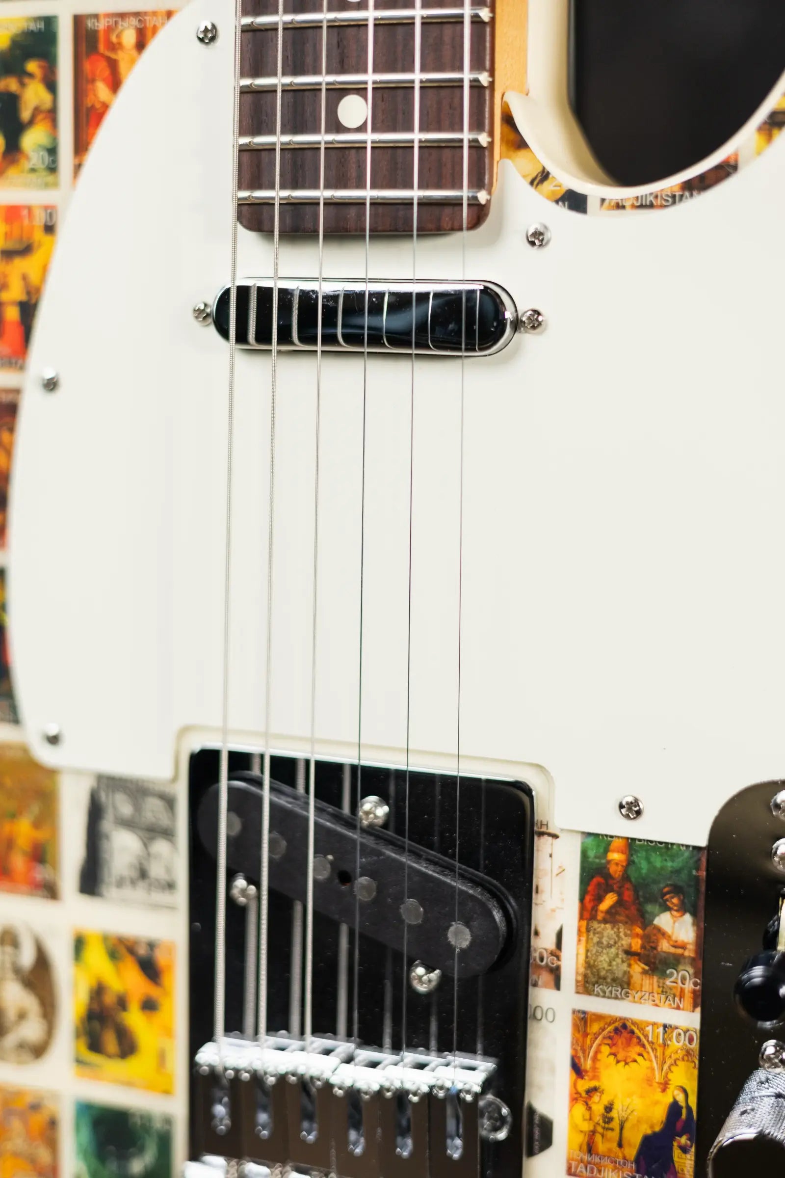 Fender Custom Shop "Imagine" World Stamp Collection Telecaster, Kyrgyz Republic w/ Hardshell Case