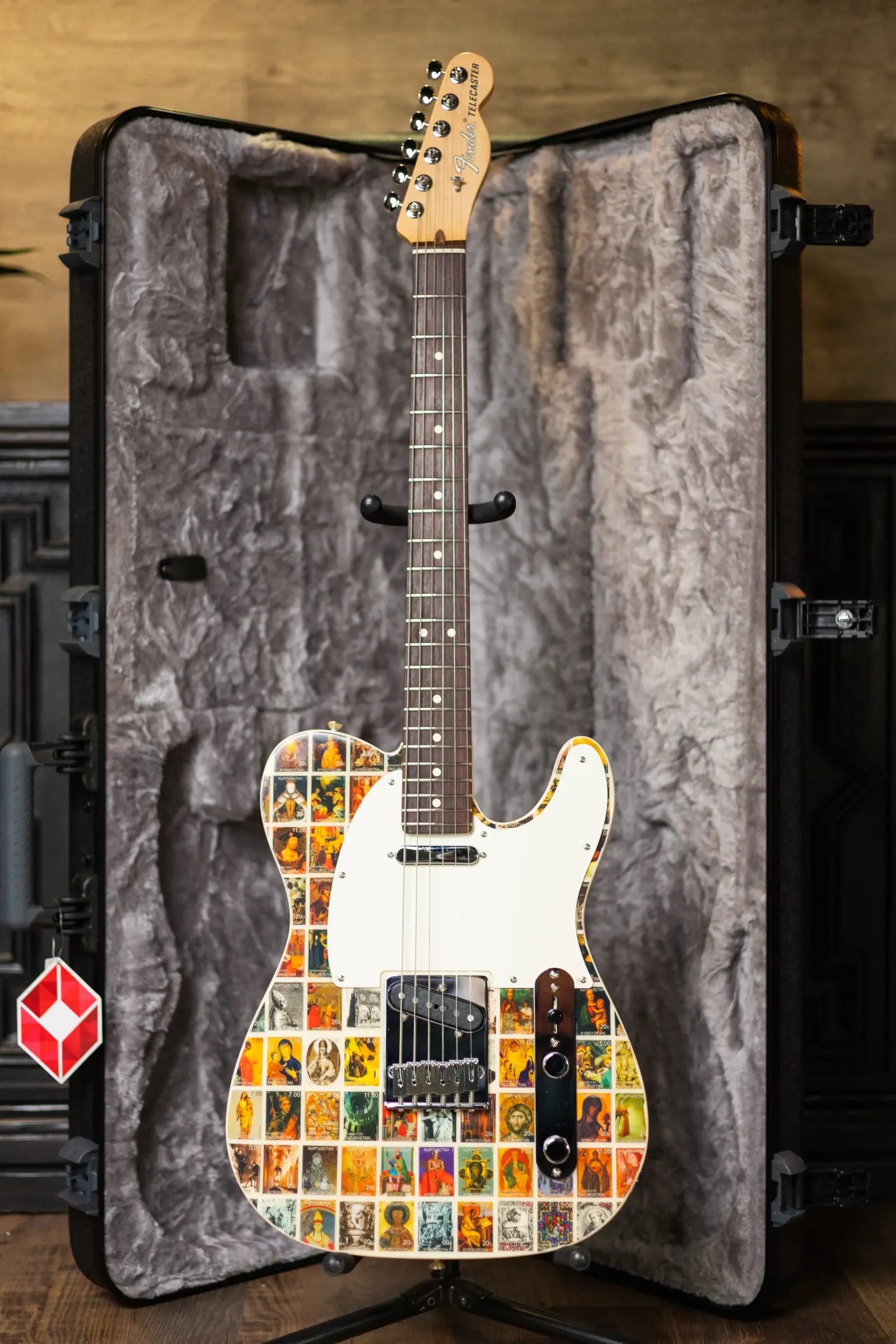 Fender Custom Shop "Imagine" World Stamp Collection Telecaster, Kyrgyz Republic w/ Hardshell Case