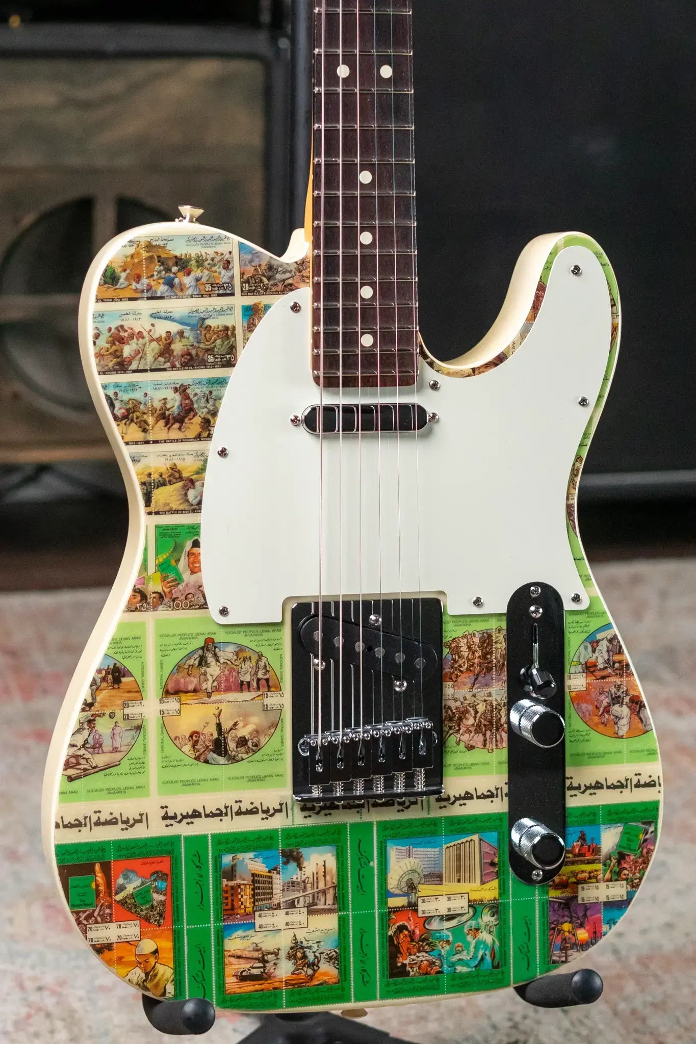 Fender Custom Shop "Imagine" World Stamp Collection Telecaster, Libya w/ Hardshell Case