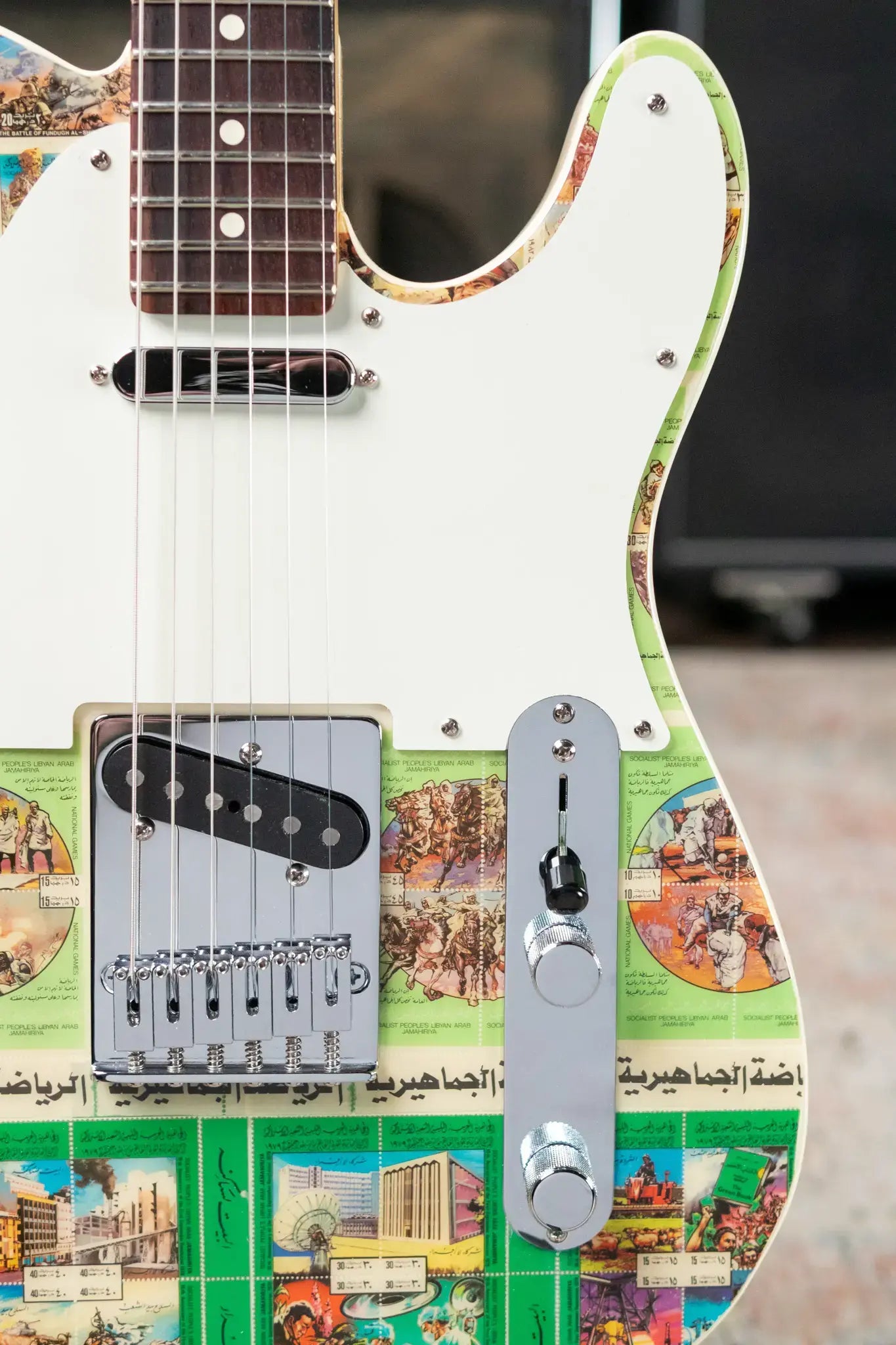 Fender Custom Shop "Imagine" World Stamp Collection Telecaster, Libya w/ Hardshell Case