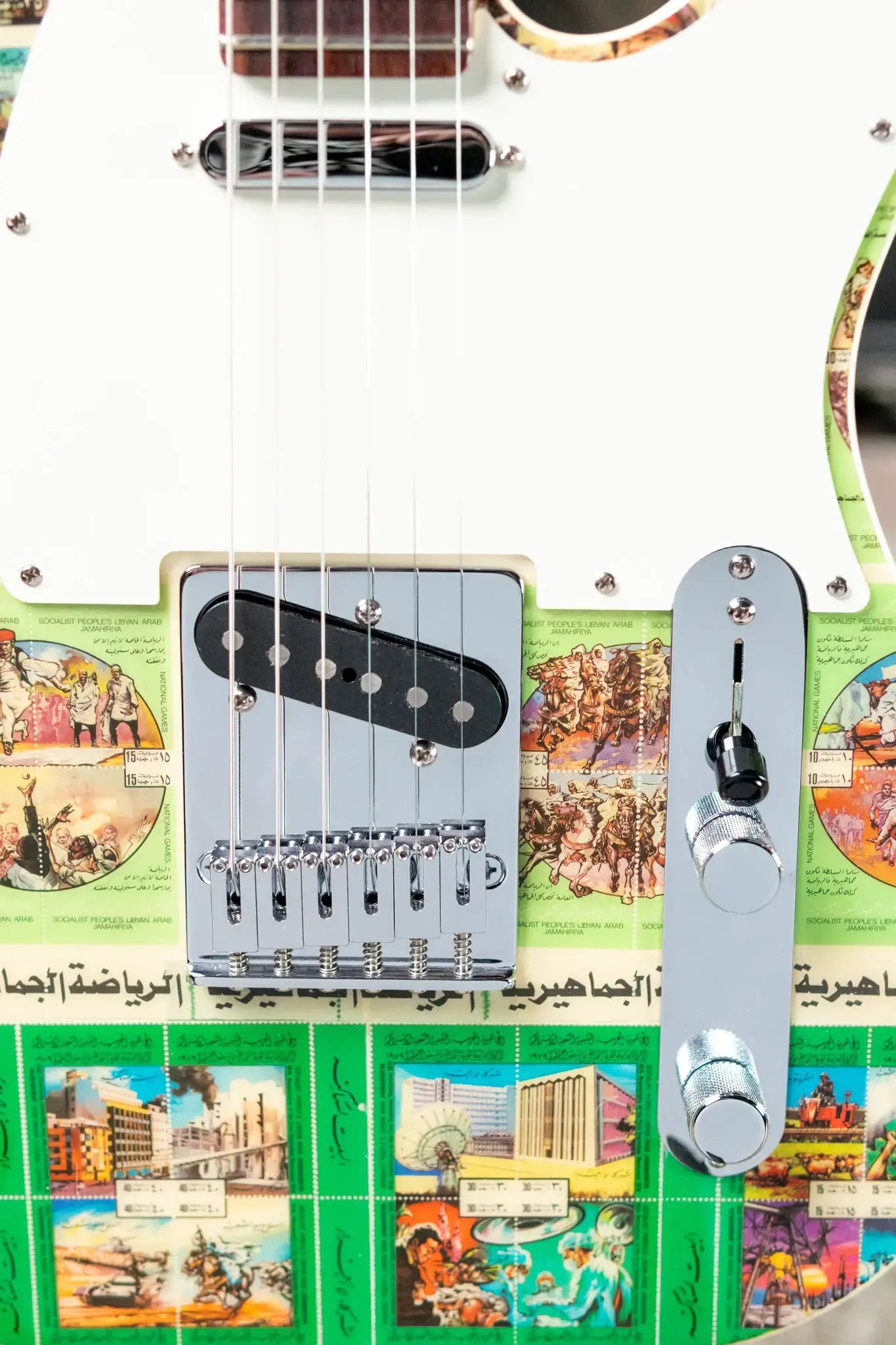 Fender Custom Shop "Imagine" World Stamp Collection Telecaster, Libya w/ Hardshell Case