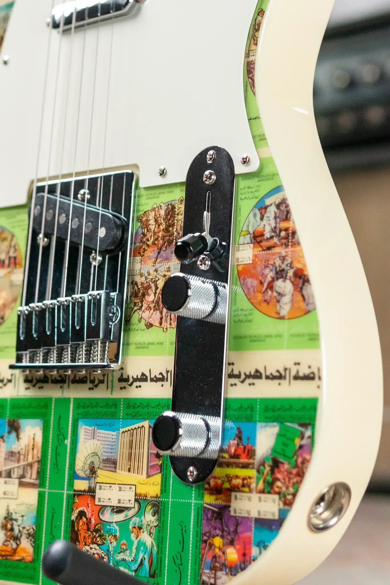 Fender Custom Shop "Imagine" World Stamp Collection Telecaster, Libya w/ Hardshell Case
