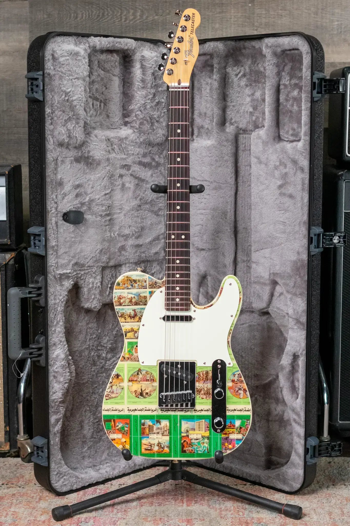 Fender Custom Shop "Imagine" World Stamp Collection Telecaster, Libya w/ Hardshell Case