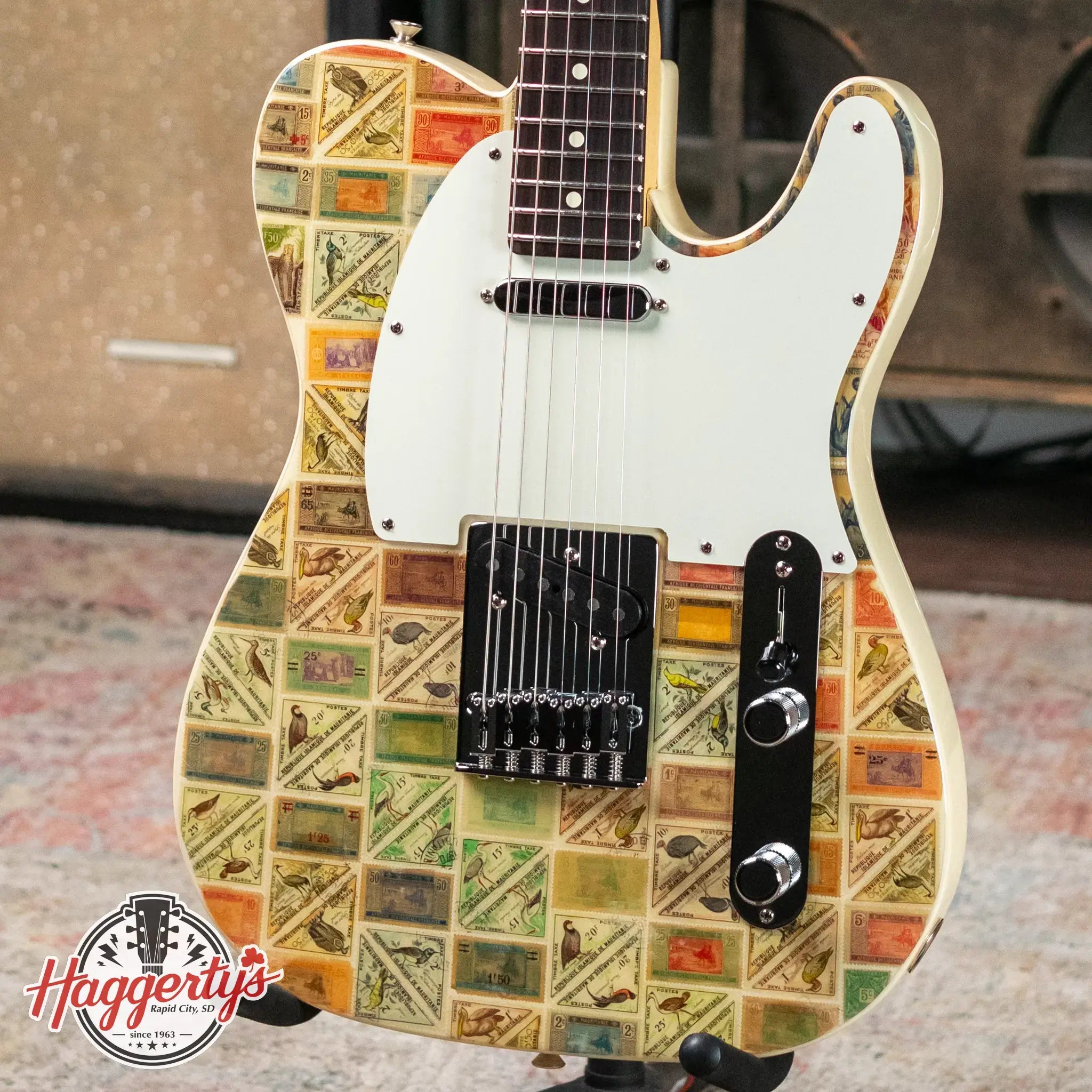 Fender Custom Shop "Imagine" World Stamp Collection Telecaster, Mauritania w/ Hardshell Case