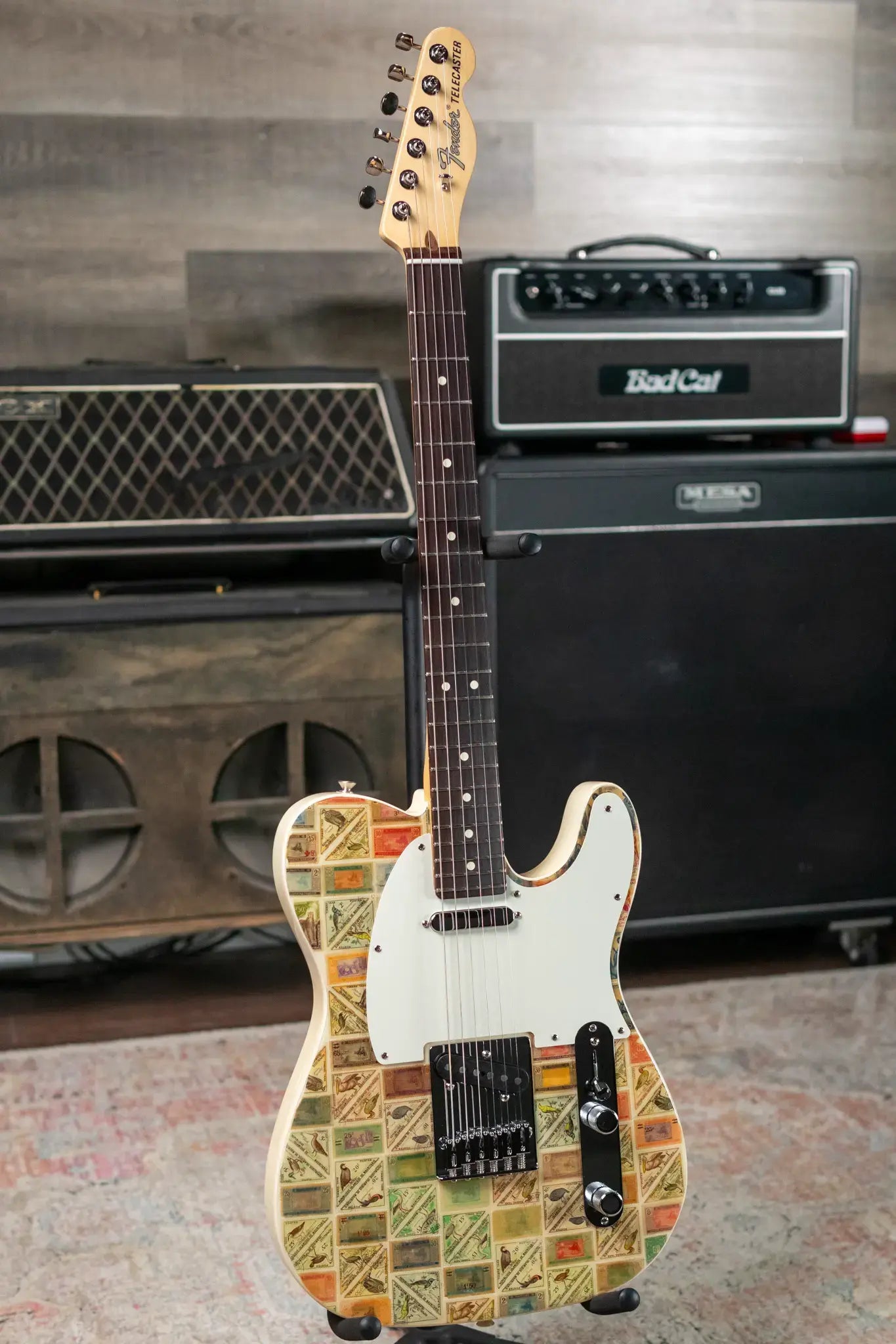 Fender Custom Shop "Imagine" World Stamp Collection Telecaster, Mauritania w/ Hardshell Case