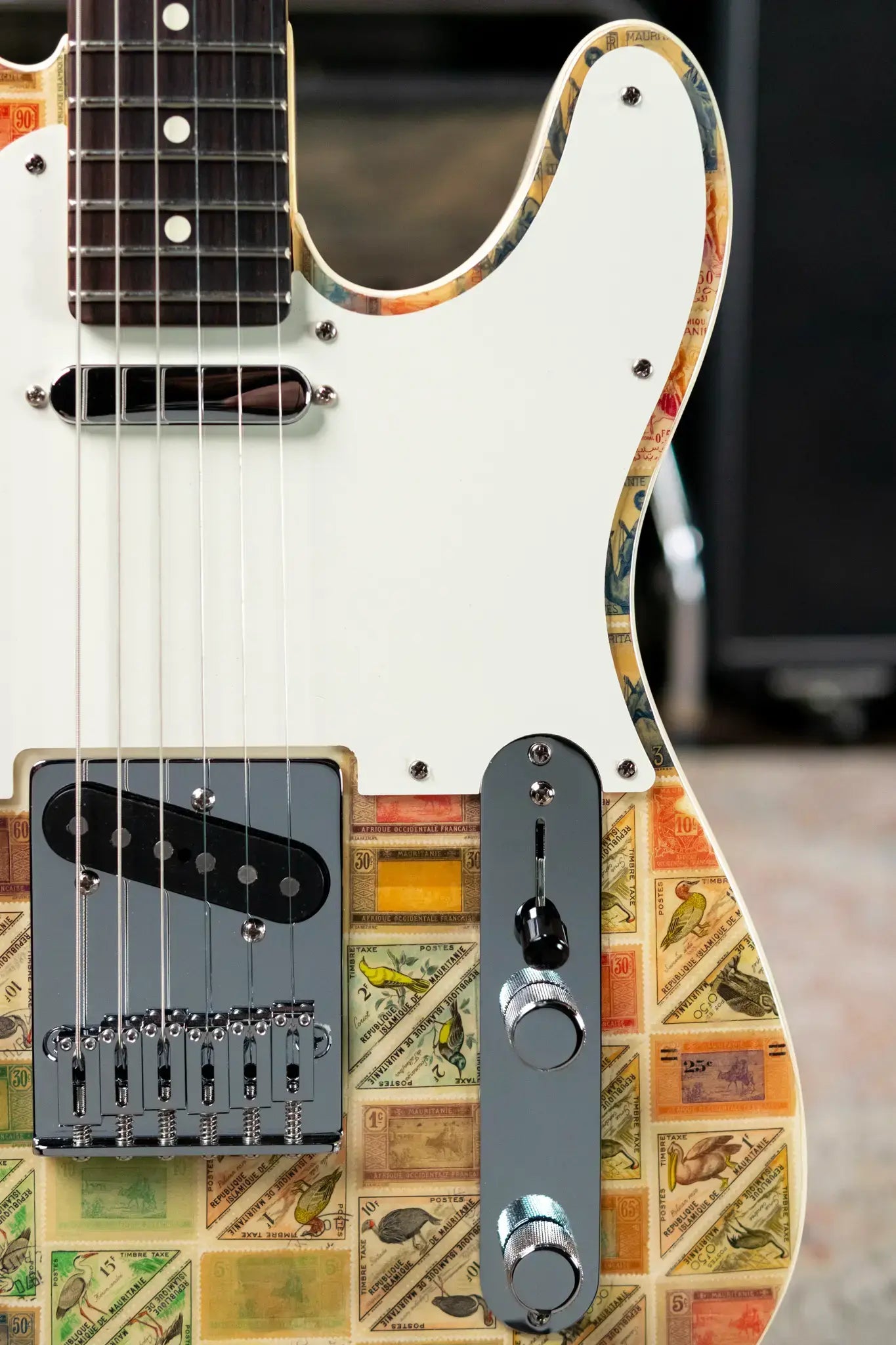 Fender Custom Shop "Imagine" World Stamp Collection Telecaster, Mauritania w/ Hardshell Case