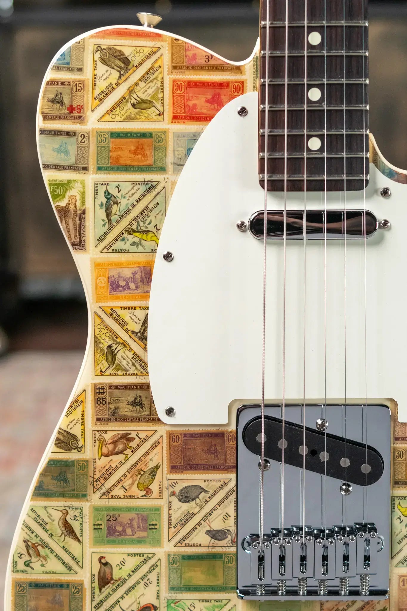 Fender Custom Shop "Imagine" World Stamp Collection Telecaster, Mauritania w/ Hardshell Case