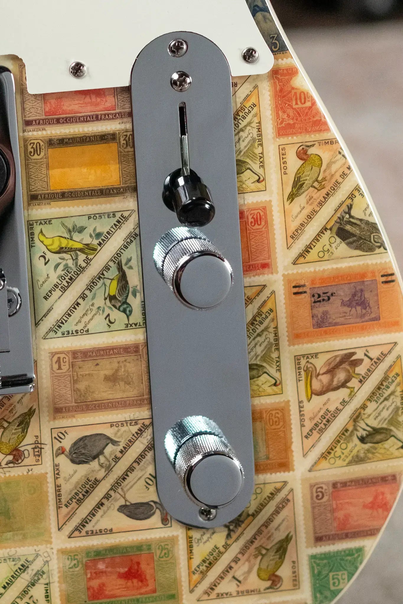 Fender Custom Shop "Imagine" World Stamp Collection Telecaster, Mauritania w/ Hardshell Case