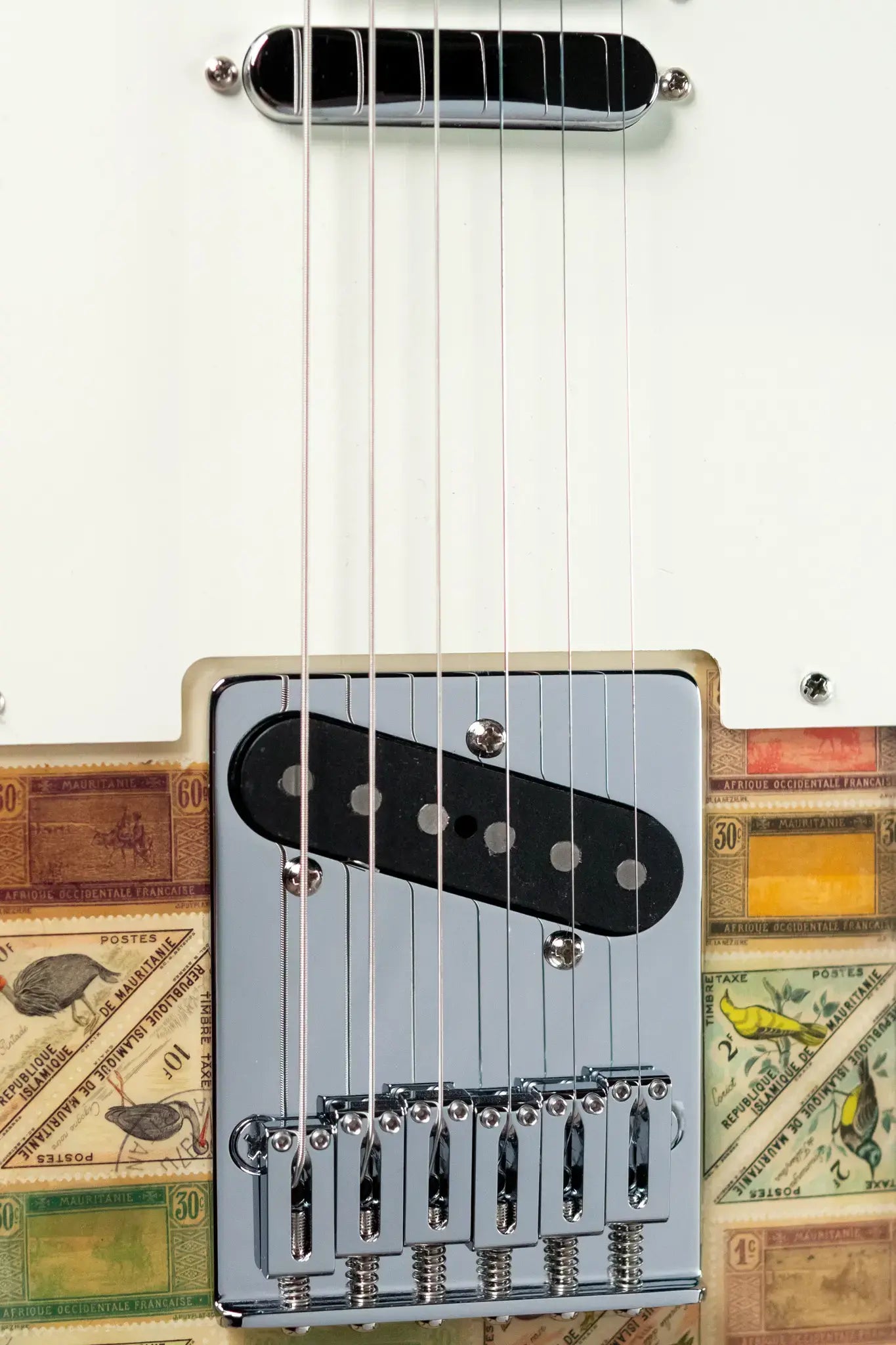 Fender Custom Shop "Imagine" World Stamp Collection Telecaster, Mauritania w/ Hardshell Case