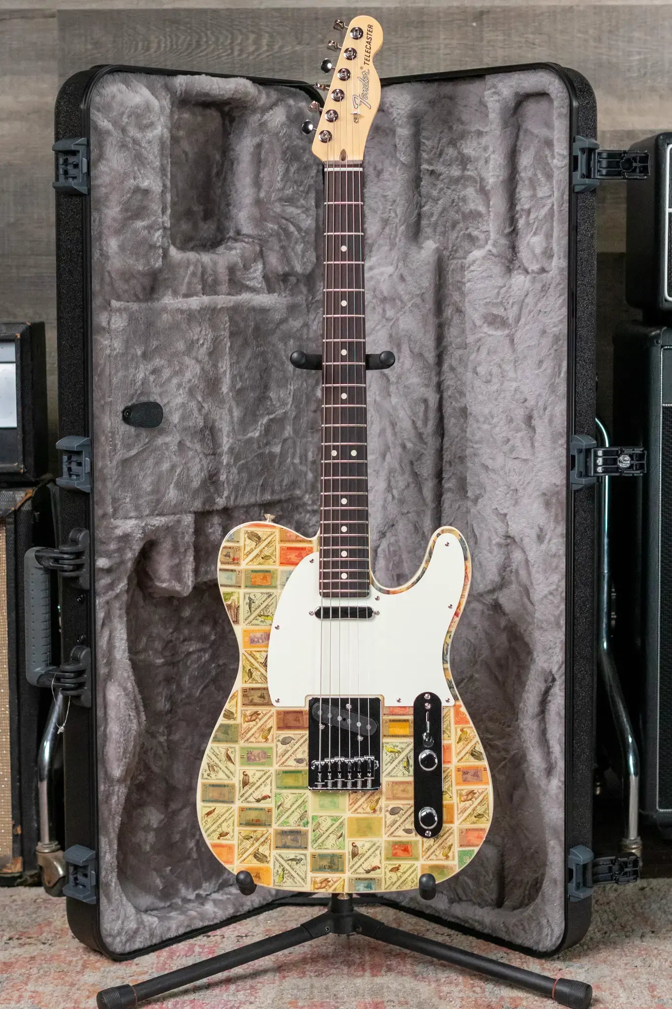 Fender Custom Shop "Imagine" World Stamp Collection Telecaster, Mauritania w/ Hardshell Case