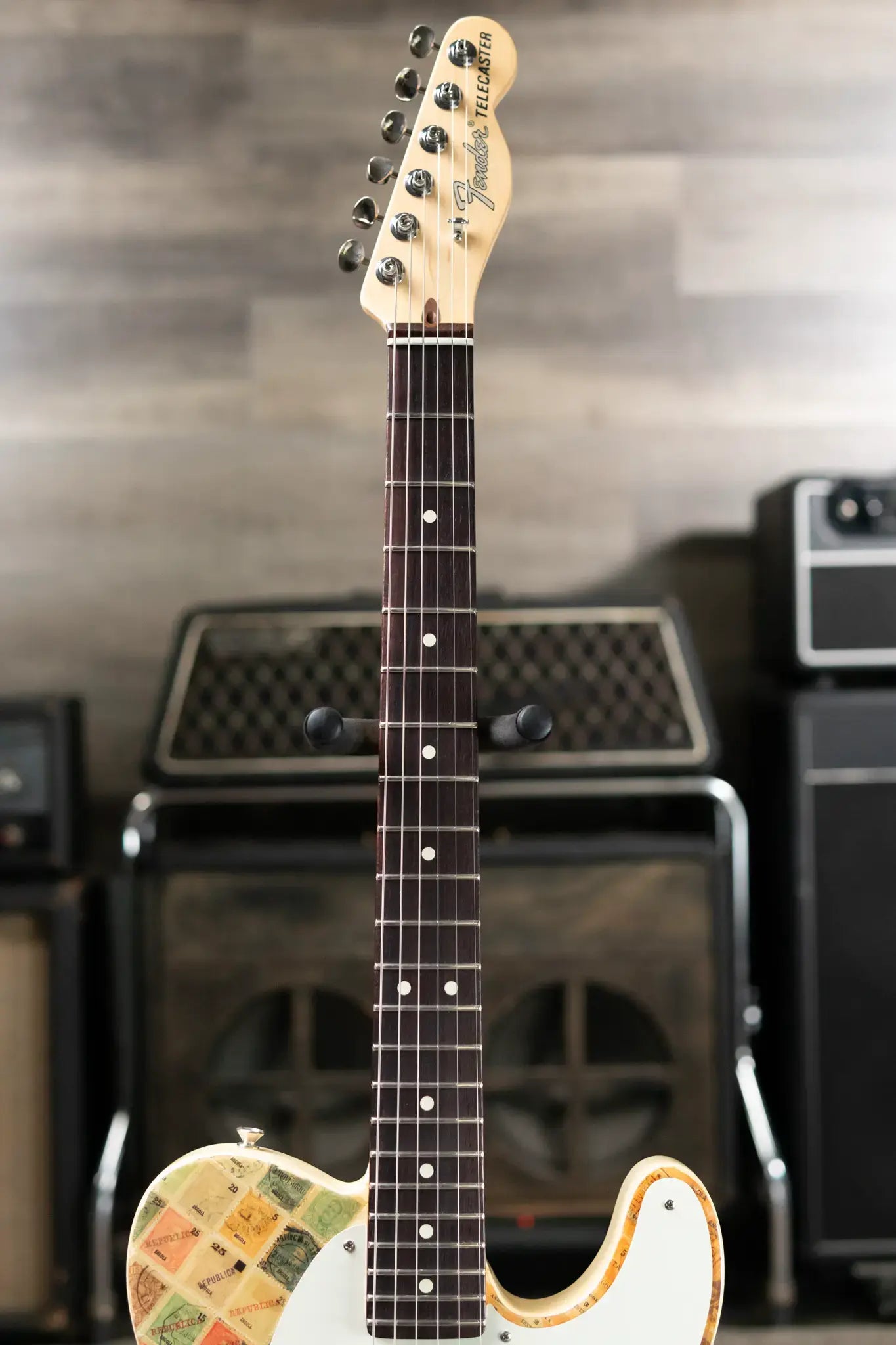Fender Custom Shop "Imagine" World Stamp Collection Telecaster, Republic of Angola with Hardshell Case