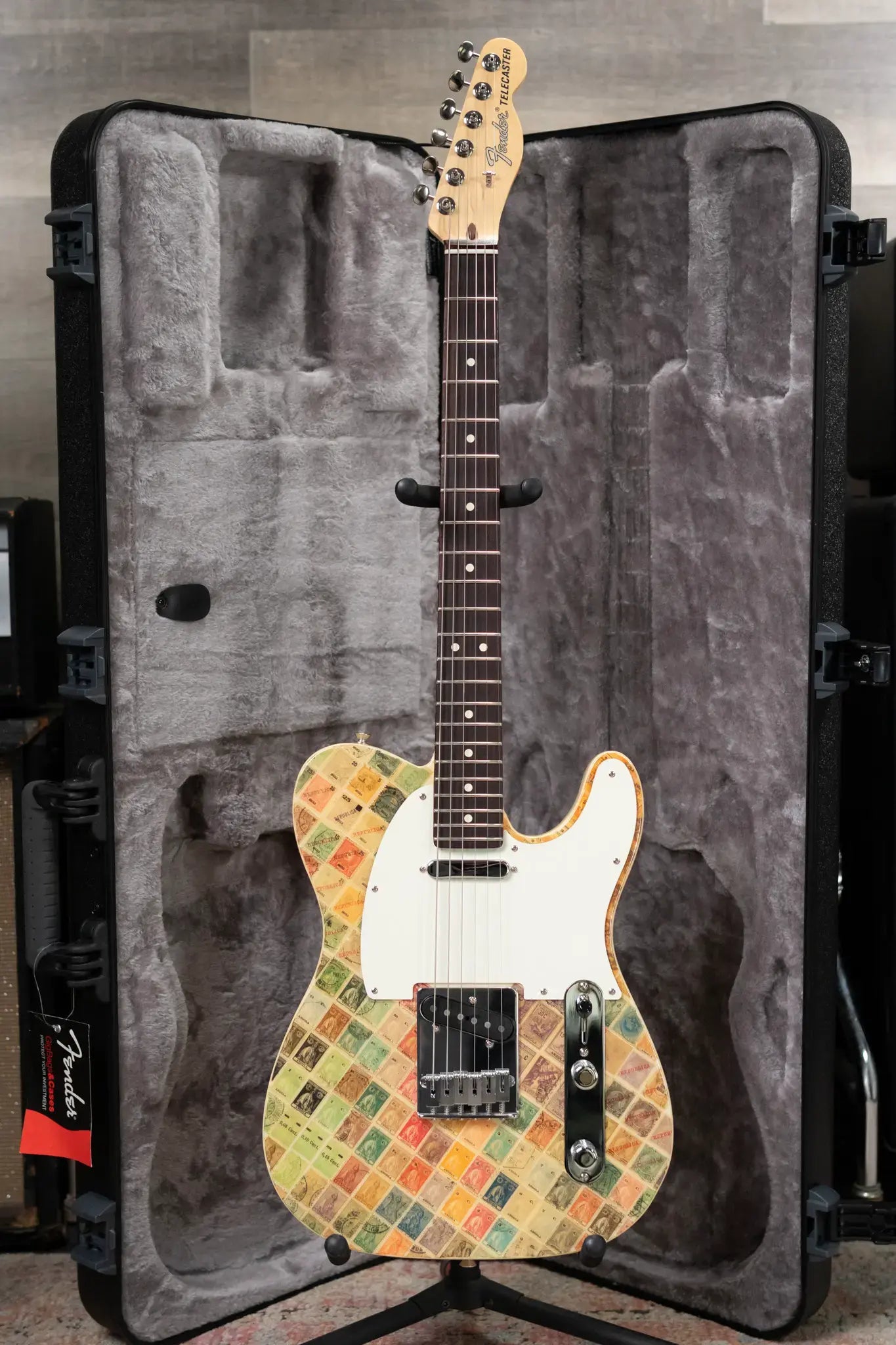 Fender Custom Shop "Imagine" World Stamp Collection Telecaster, Republic of Angola with Hardshell Case
