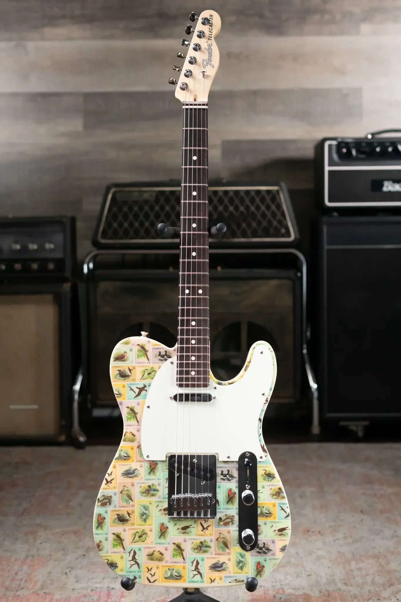 Fender Custom Shop "Imagine" World Stamp Collection Telecaster, Republic of Kiribati w/ Hardshell Case