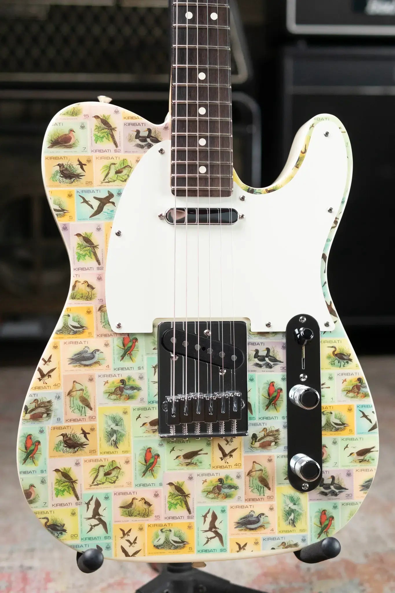 Fender Custom Shop "Imagine" World Stamp Collection Telecaster, Republic of Kiribati w/ Hardshell Case