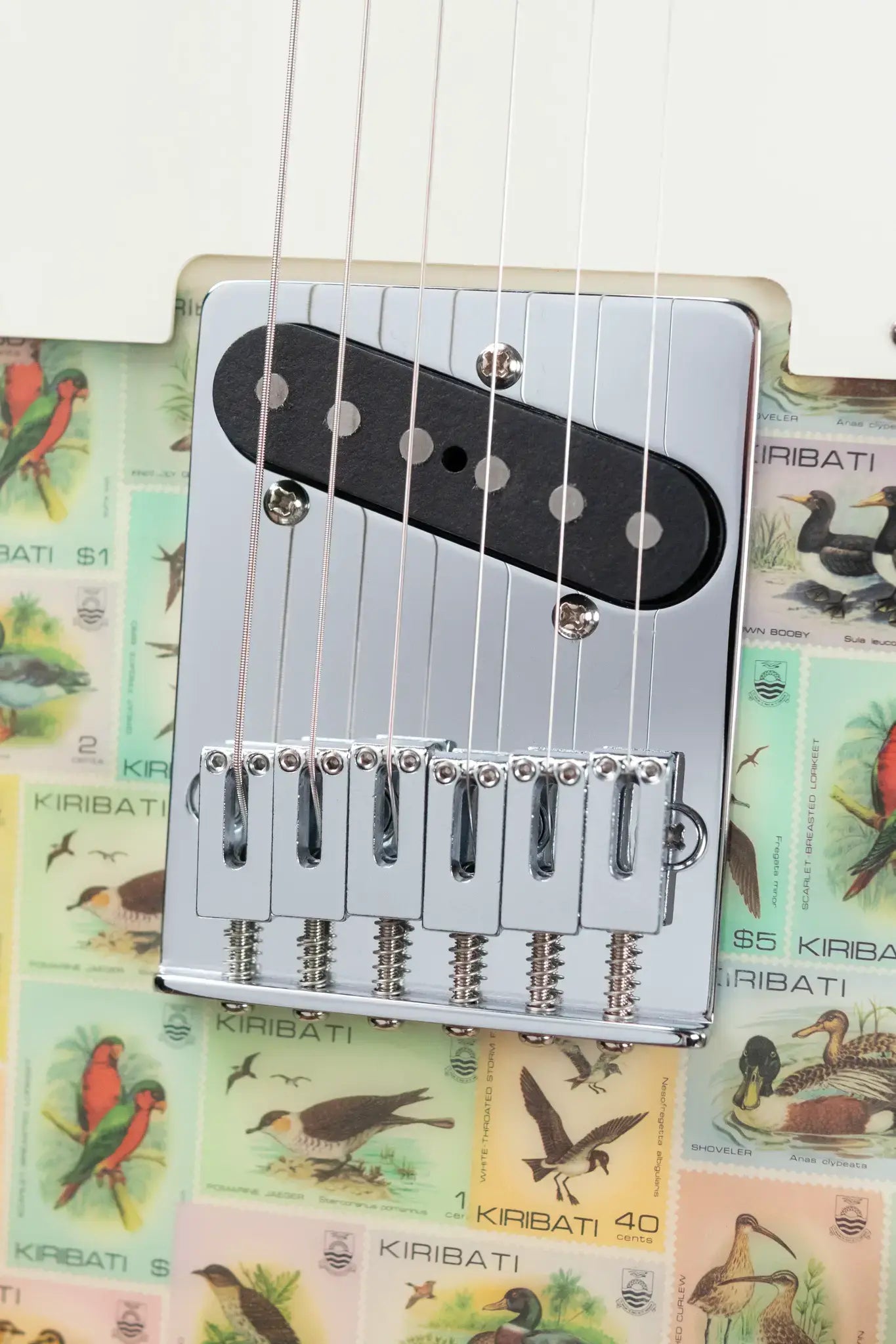 Fender Custom Shop "Imagine" World Stamp Collection Telecaster, Republic of Kiribati w/ Hardshell Case