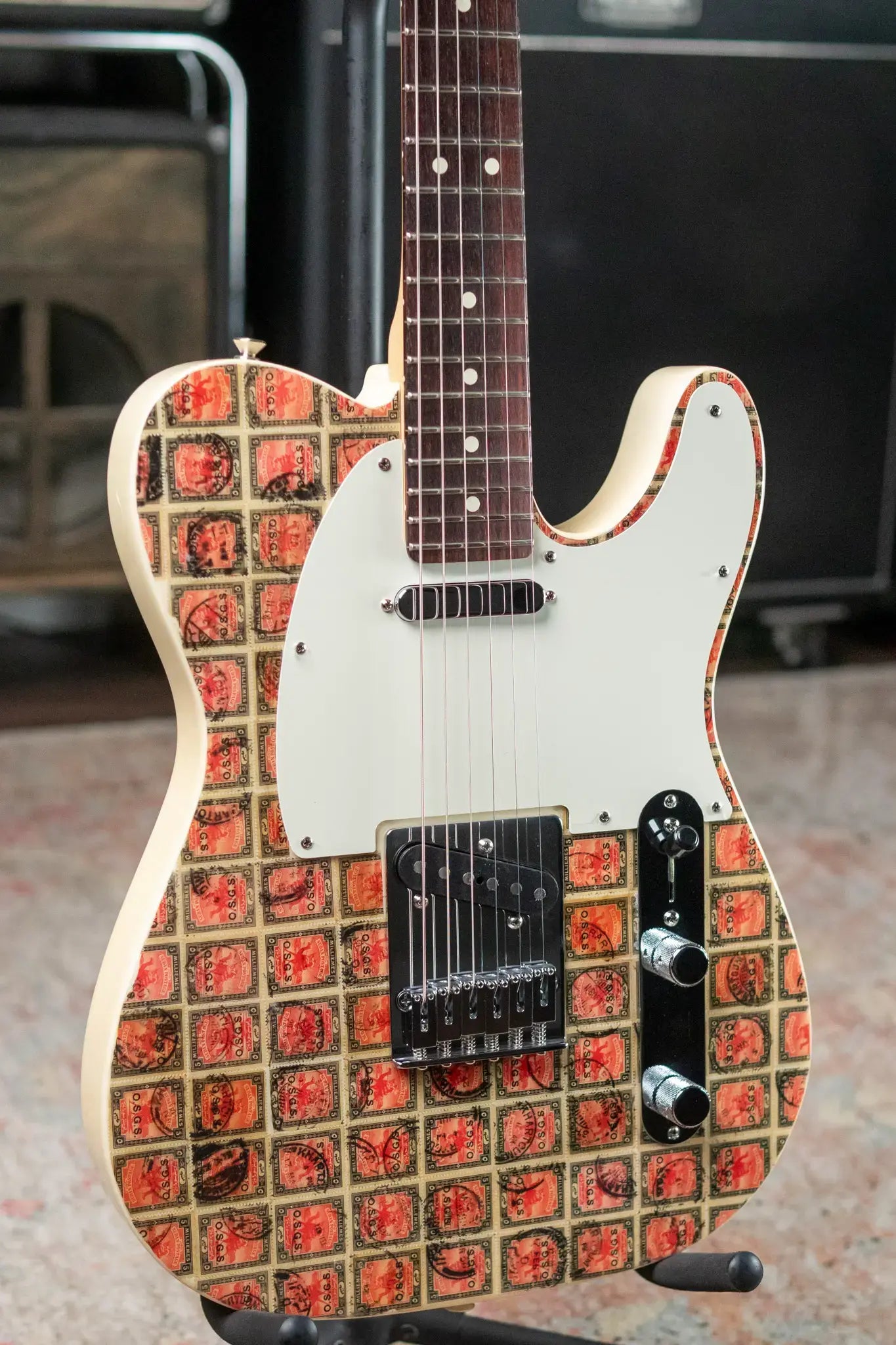 Fender Custom Shop "Imagine" World Stamp Collection Telecaster, Sudan w/ Hardshell Case