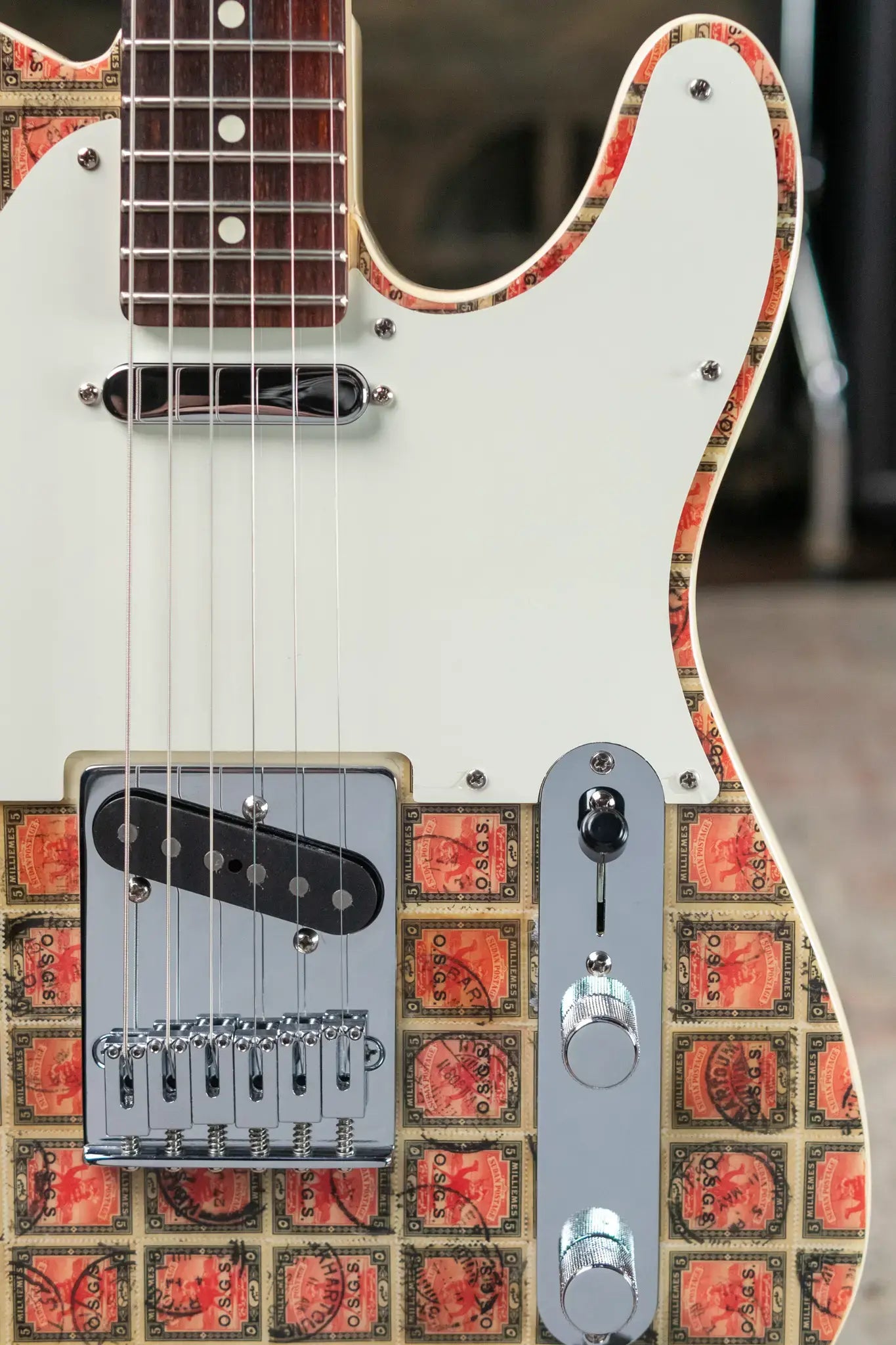 Fender Custom Shop "Imagine" World Stamp Collection Telecaster, Sudan w/ Hardshell Case