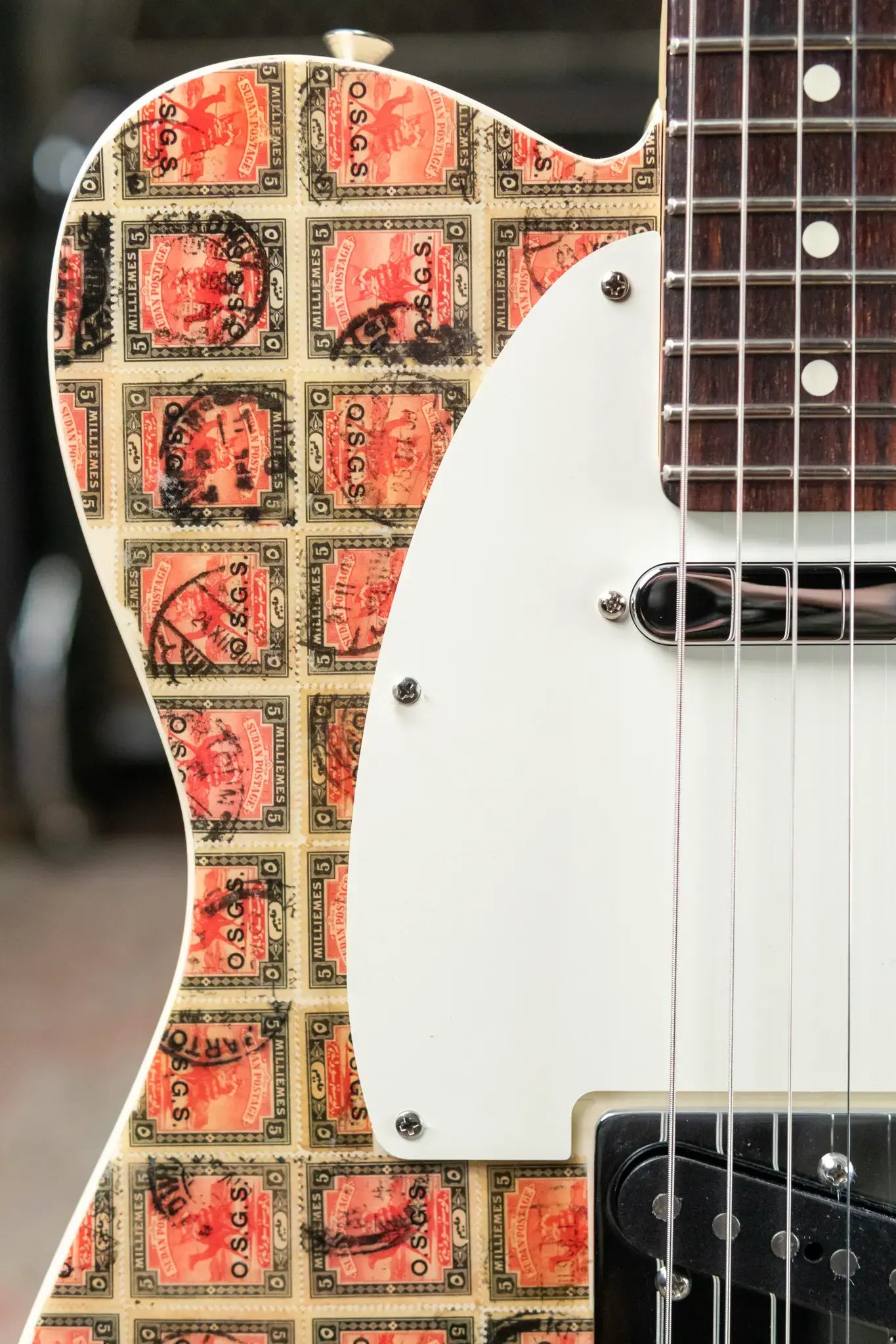 Fender Custom Shop "Imagine" World Stamp Collection Telecaster, Sudan w/ Hardshell Case