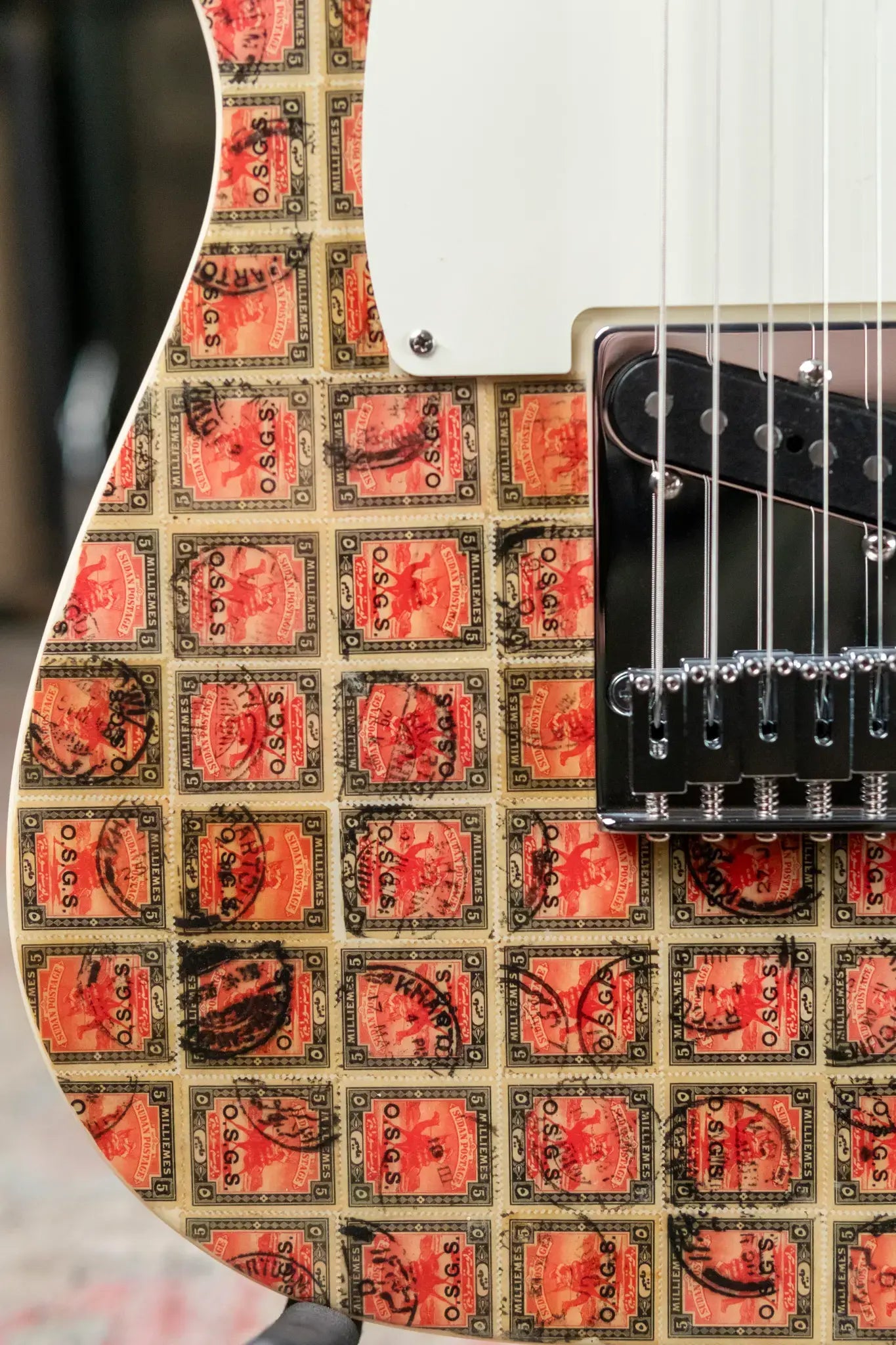 Fender Custom Shop "Imagine" World Stamp Collection Telecaster, Sudan w/ Hardshell Case