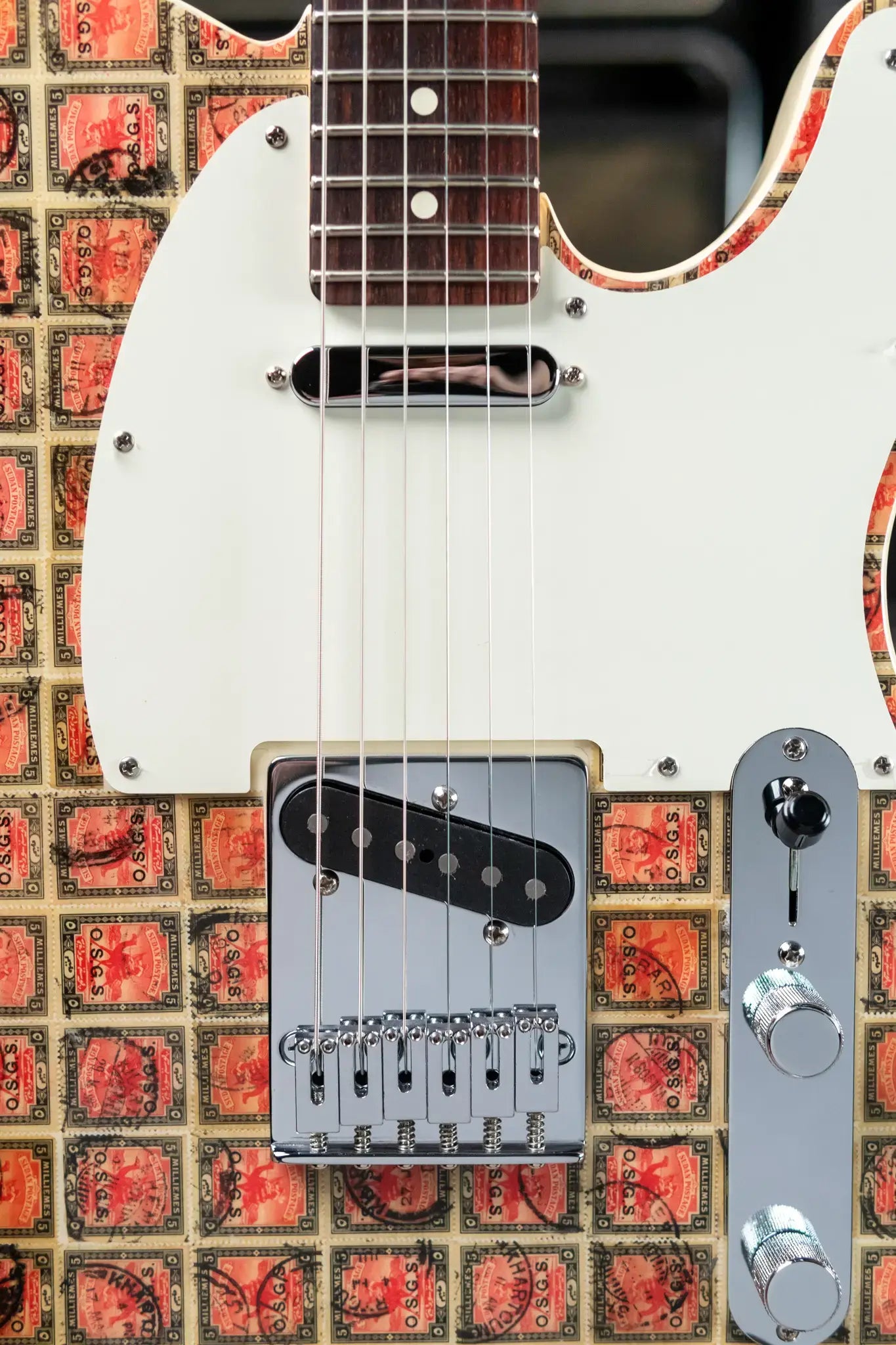 Fender Custom Shop "Imagine" World Stamp Collection Telecaster, Sudan w/ Hardshell Case