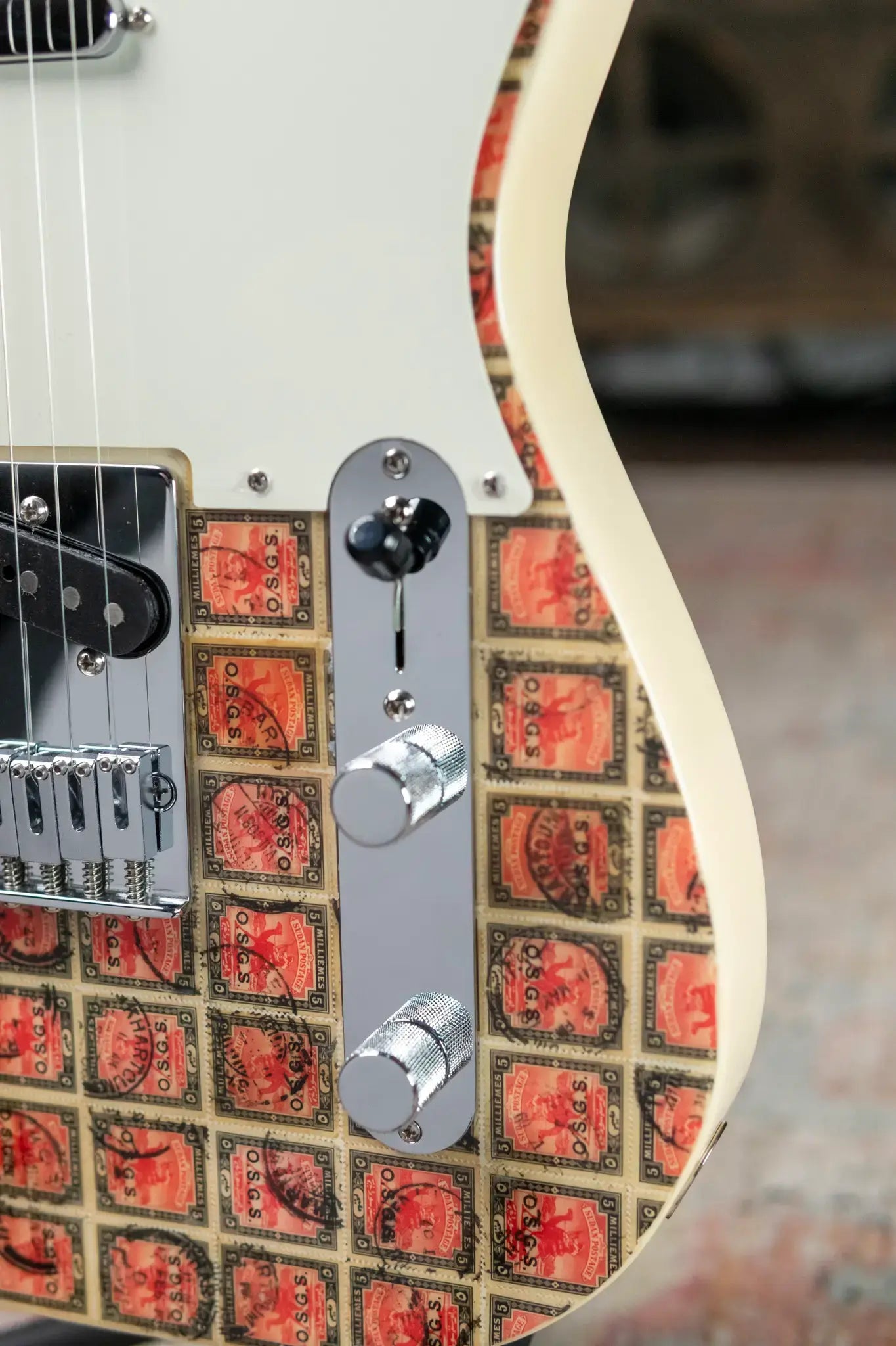 Fender Custom Shop "Imagine" World Stamp Collection Telecaster, Sudan w/ Hardshell Case