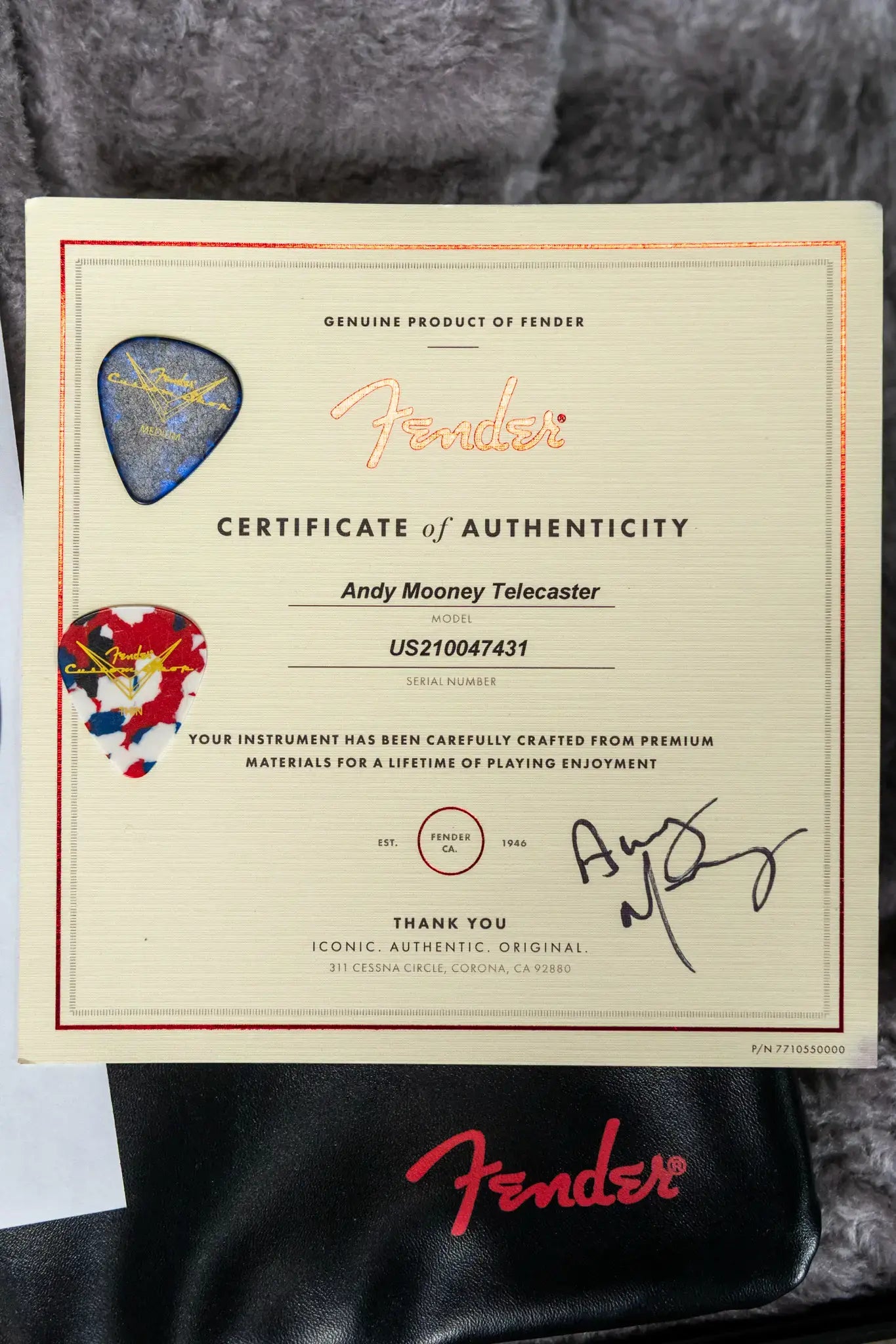 Fender Custom Shop "Imagine" World Stamp Collection Telecaster, Sudan w/ Hardshell Case
