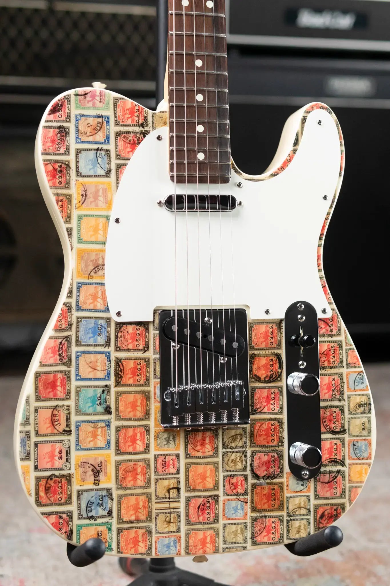 Fender Custom Shop "Imagine" World Stamp Collection Telecaster, Sudan w/ Hardshell Case