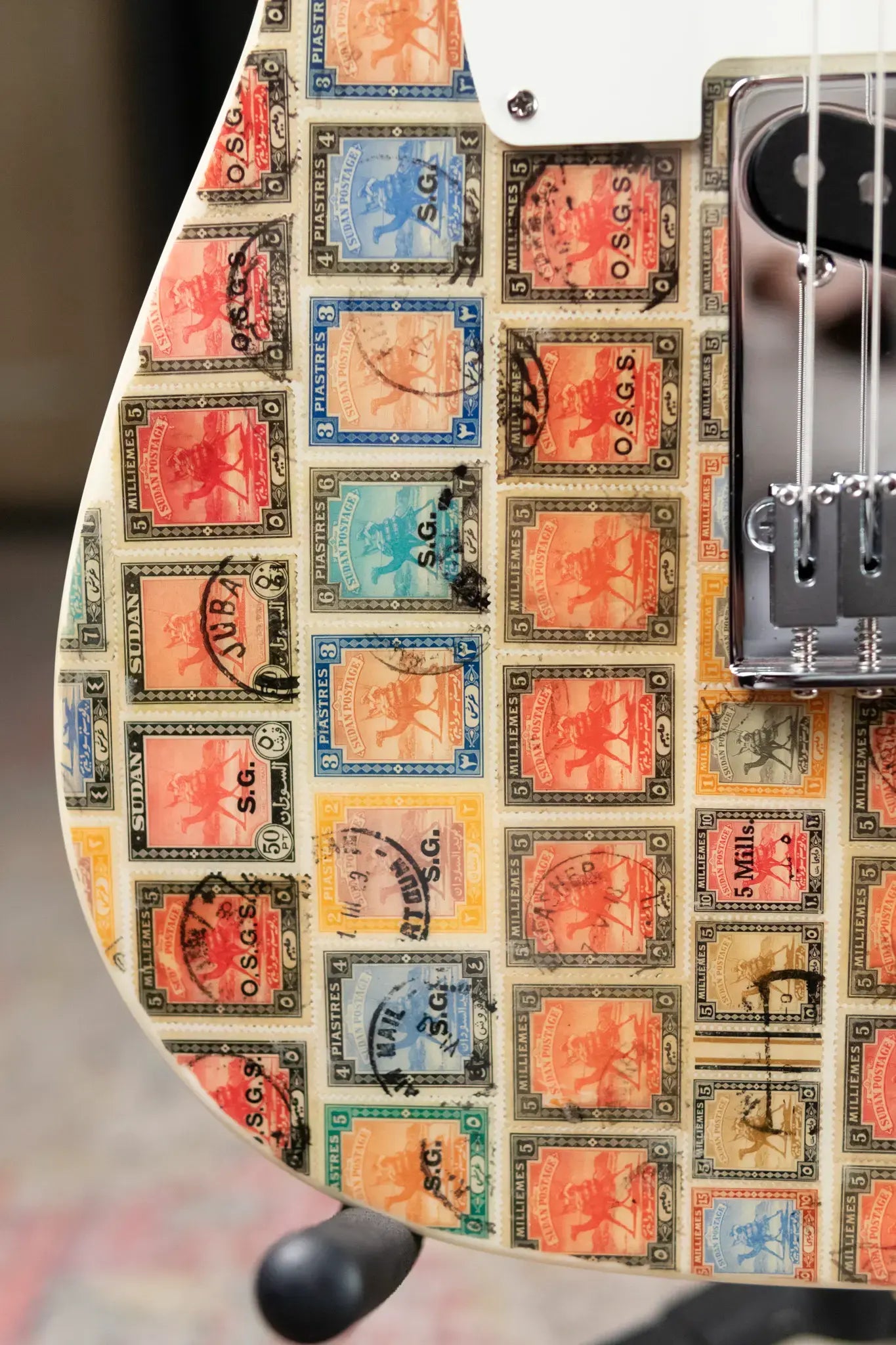 Fender Custom Shop "Imagine" World Stamp Collection Telecaster, Sudan w/ Hardshell Case