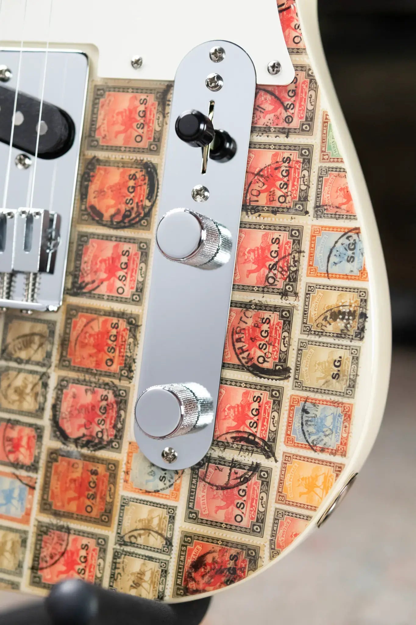 Fender Custom Shop "Imagine" World Stamp Collection Telecaster, Sudan w/ Hardshell Case
