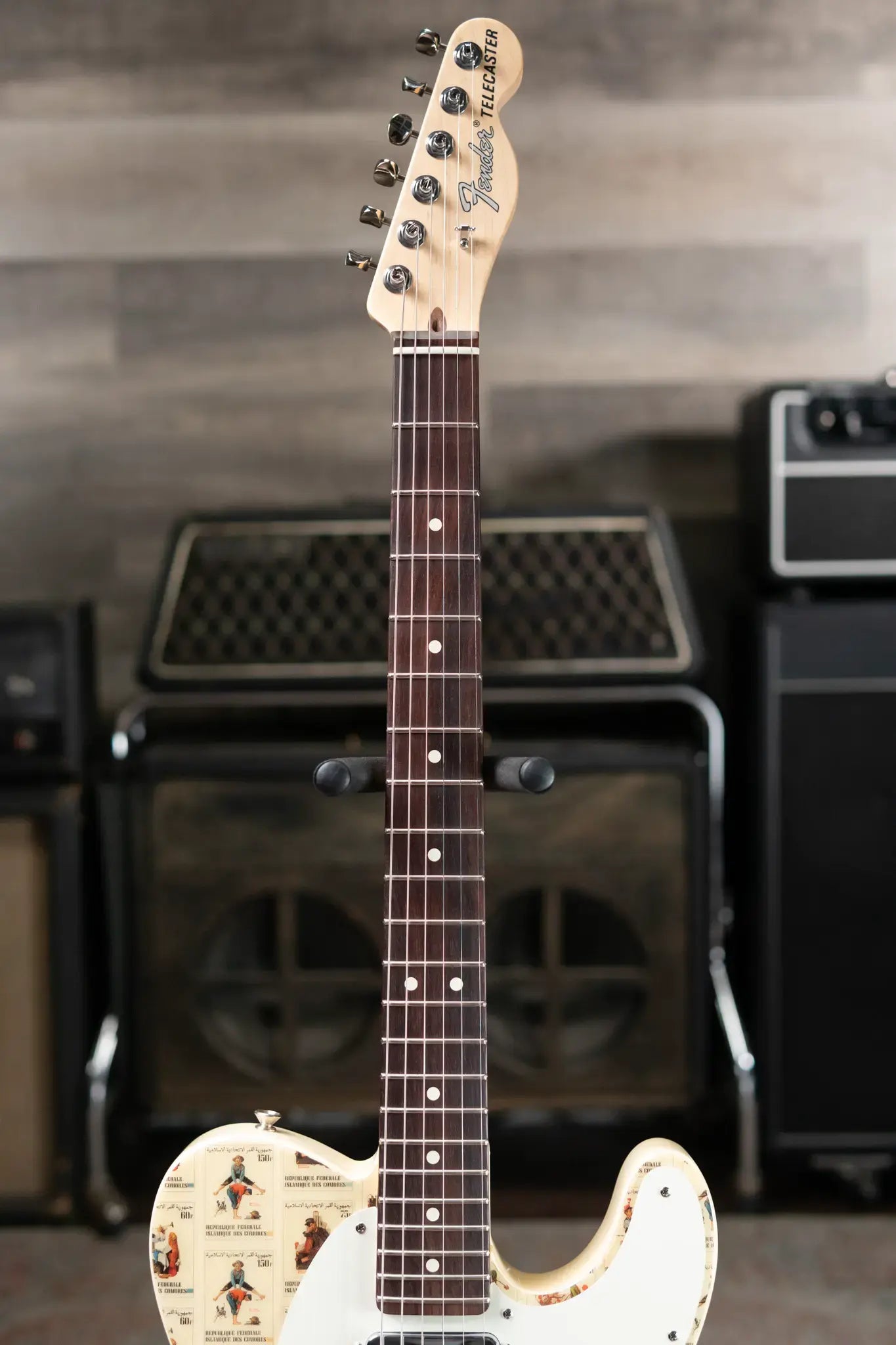 Fender Custom Shop "Imagine" World Stamp Collection Telecaster - Union of the Comoros with Hardshell Case - Floor Model