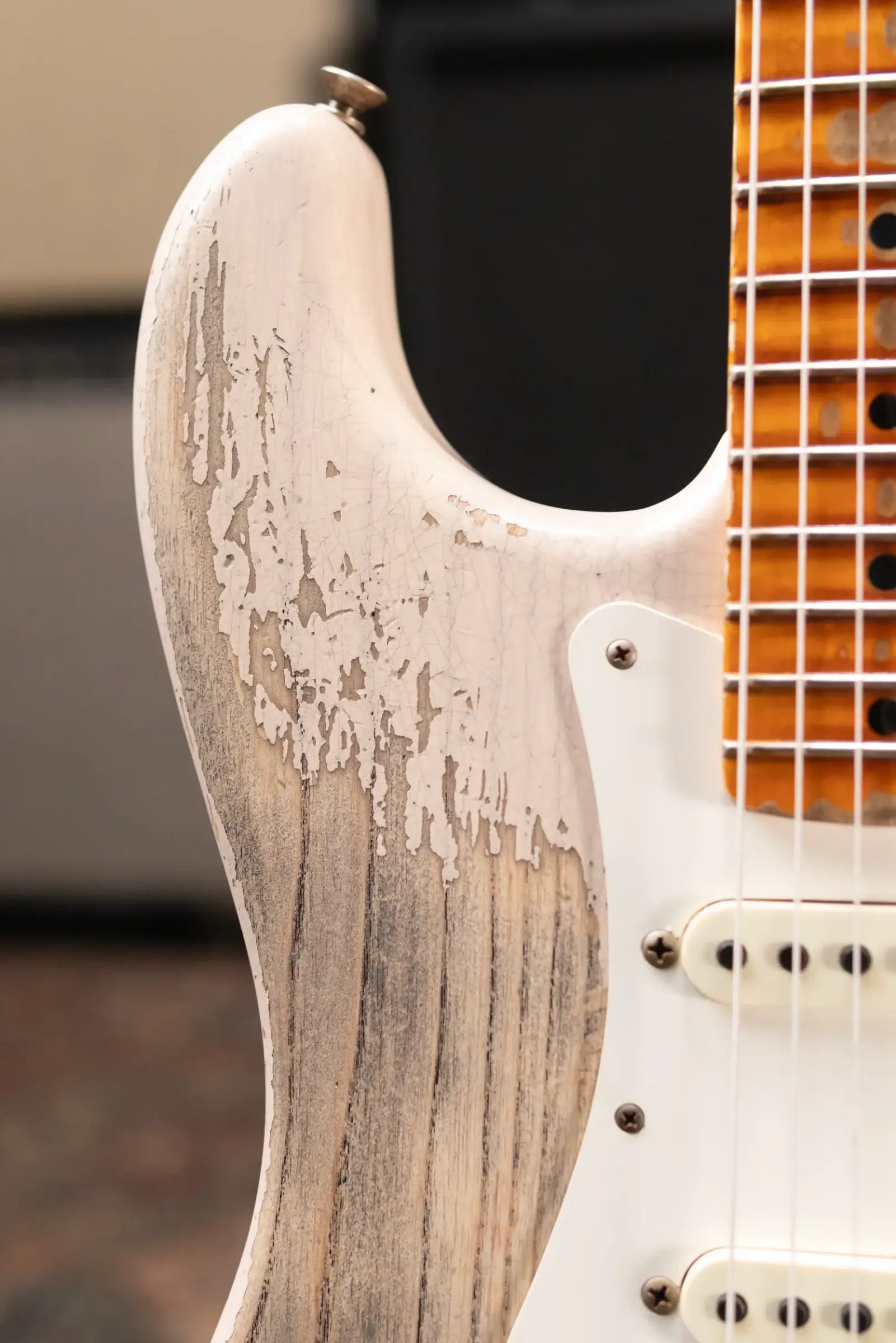 Fender Custom Shop LTD Red Hot Stratocaster - Heavy Relic Dirty White Blonde with Hardshell Case - Used