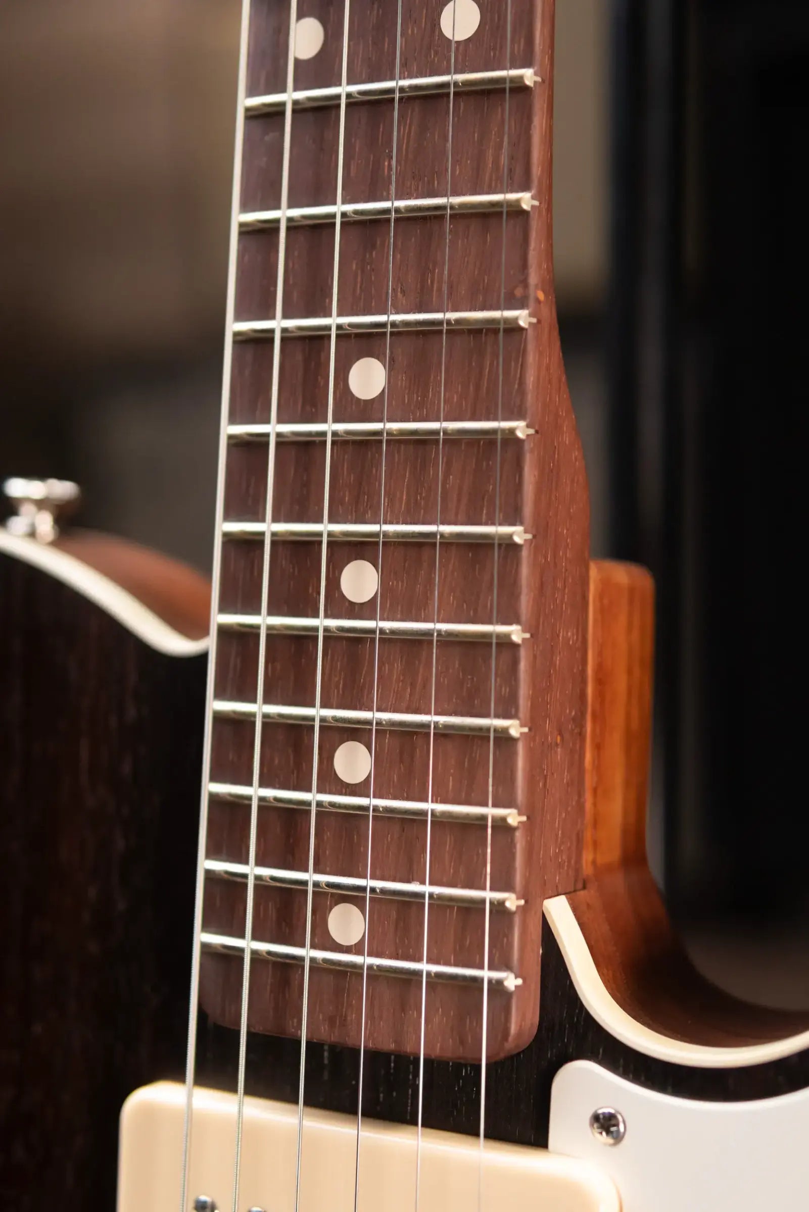Fender Custom Shop Master Built 58 Telecaster Electric Guitar - Natural Brazilian Rosewood Top with Hardshell Case