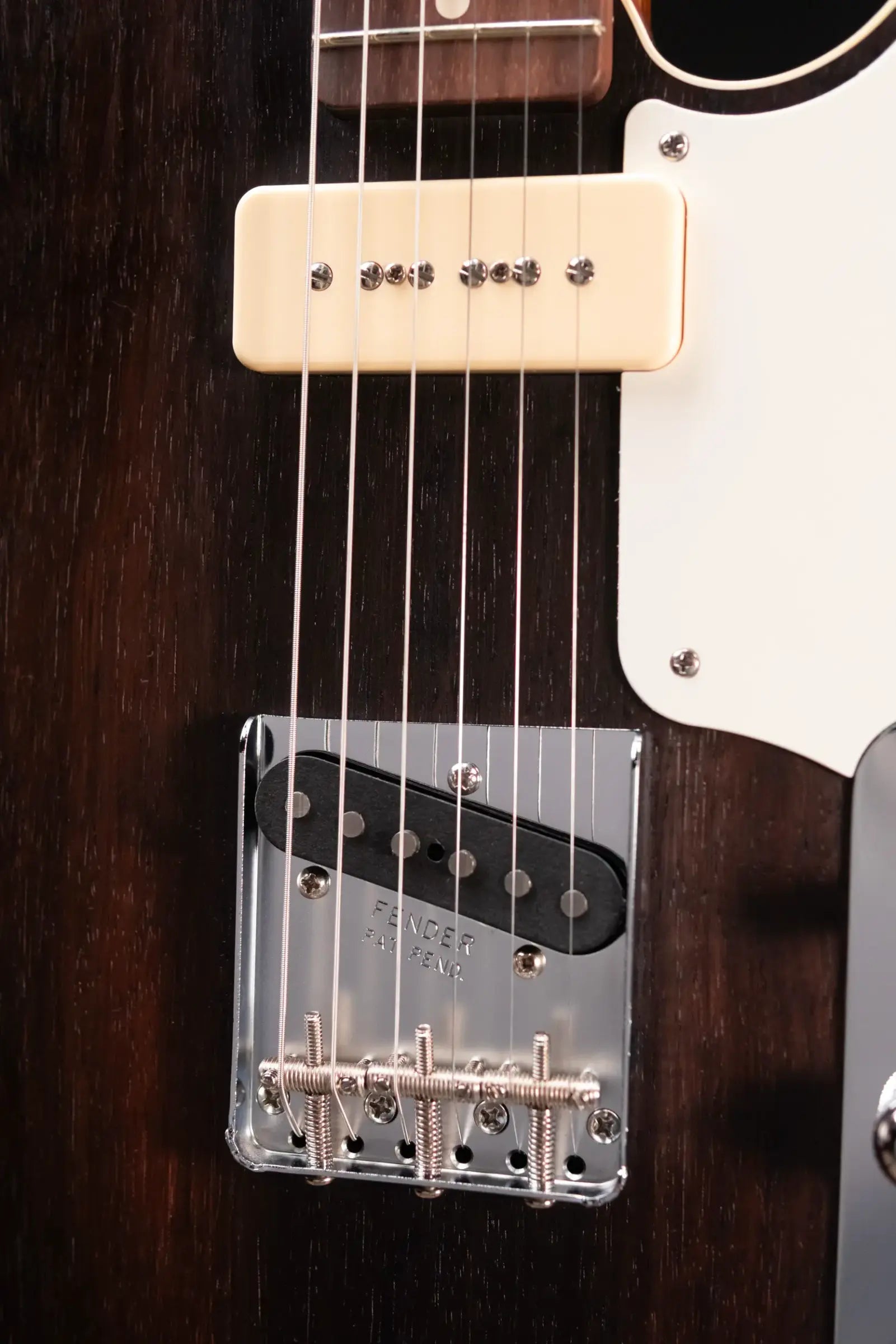Fender Custom Shop Master Built 58 Telecaster Electric Guitar - Natural Brazilian Rosewood Top with Hardshell Case