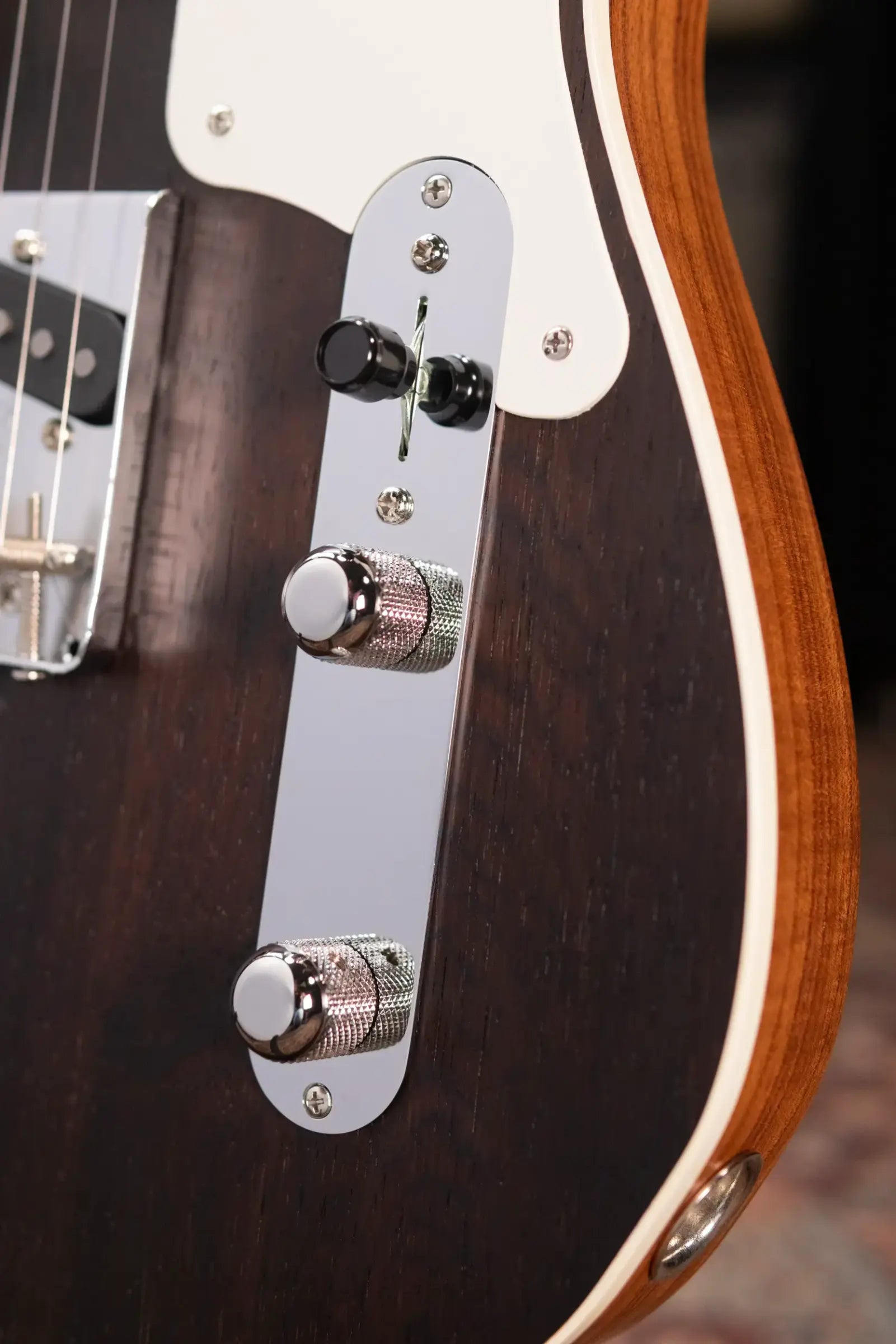 Fender Custom Shop Master Built 58 Telecaster Electric Guitar - Natural Brazilian Rosewood Top with Hardshell Case