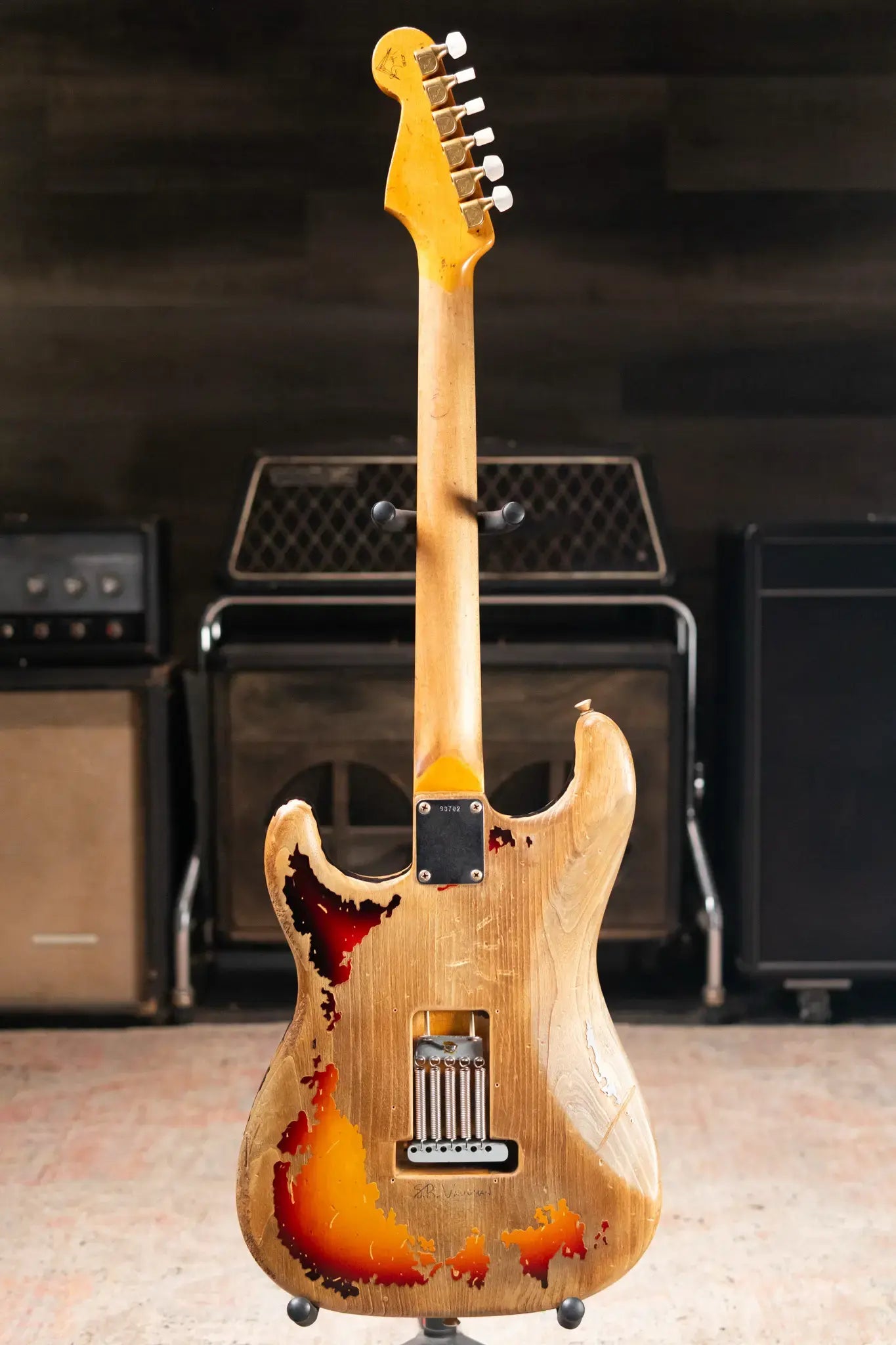 Fender Custom Shop Stevie Ray Vaughan Number One Tribute Master Built by John Cruz Stratocaster Electric Guitar 1 of 100 with Hardshell Case - Used