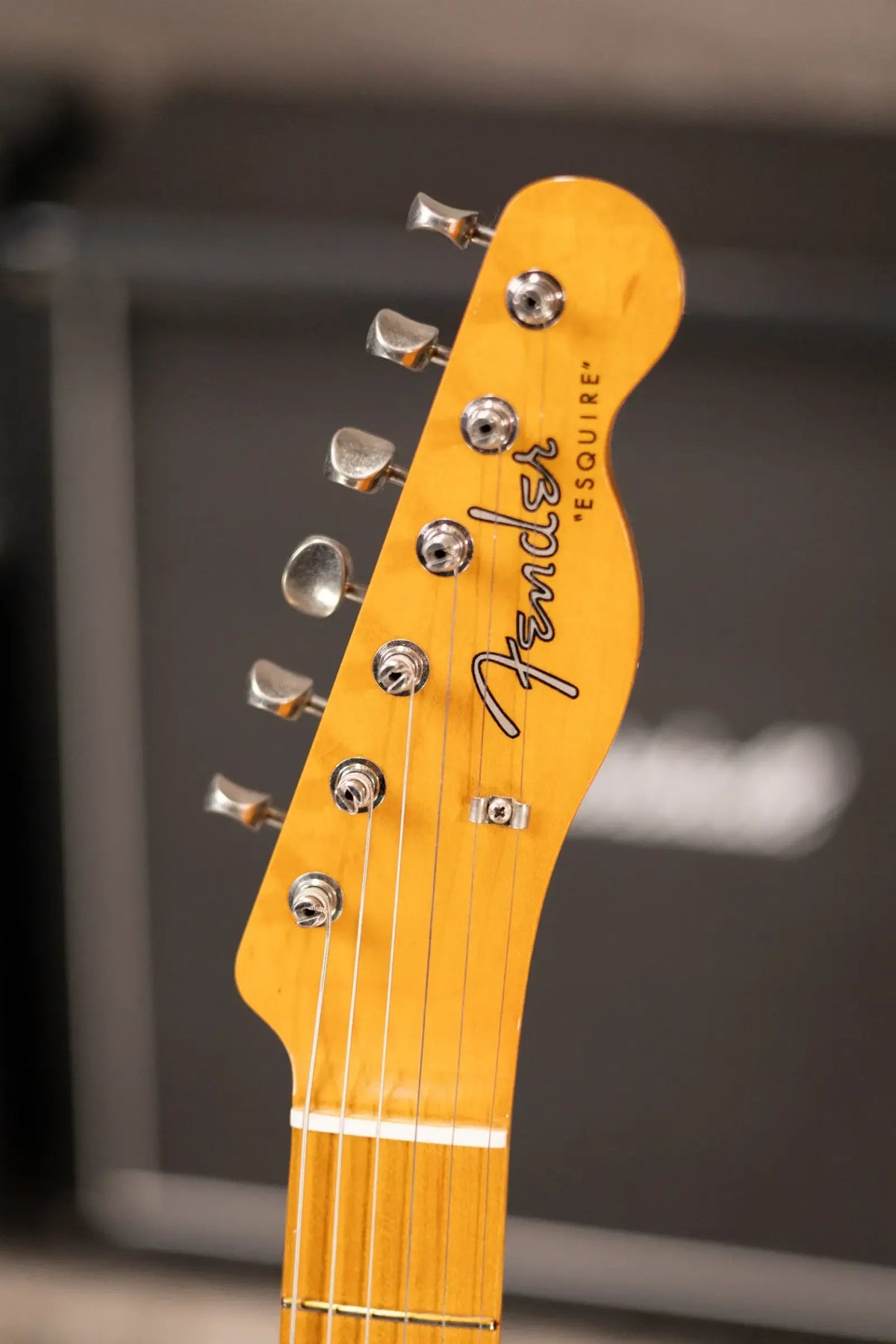 Fender Dealer Exclusive Vintera Road Worn '60s Double Esquire Electric Guitar - Black with Hardshell Case