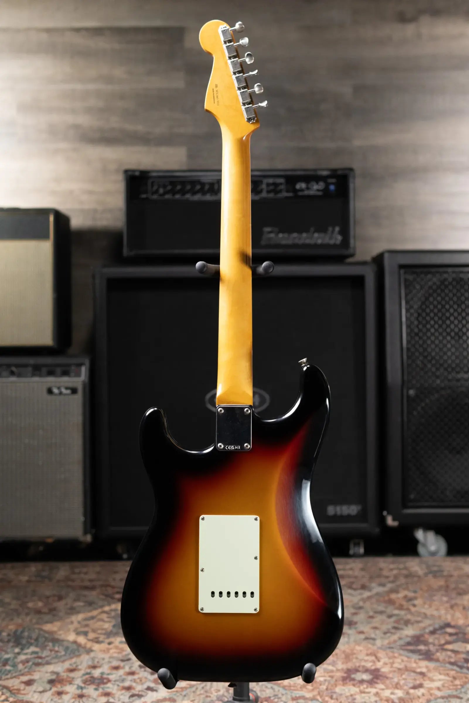 Fender Dealer Exclusive Vintera Road Worn '60s Stratocaster, Rosewood Fingerboard Electric Guitar - 3-Color Sunburst with Hardshell Case