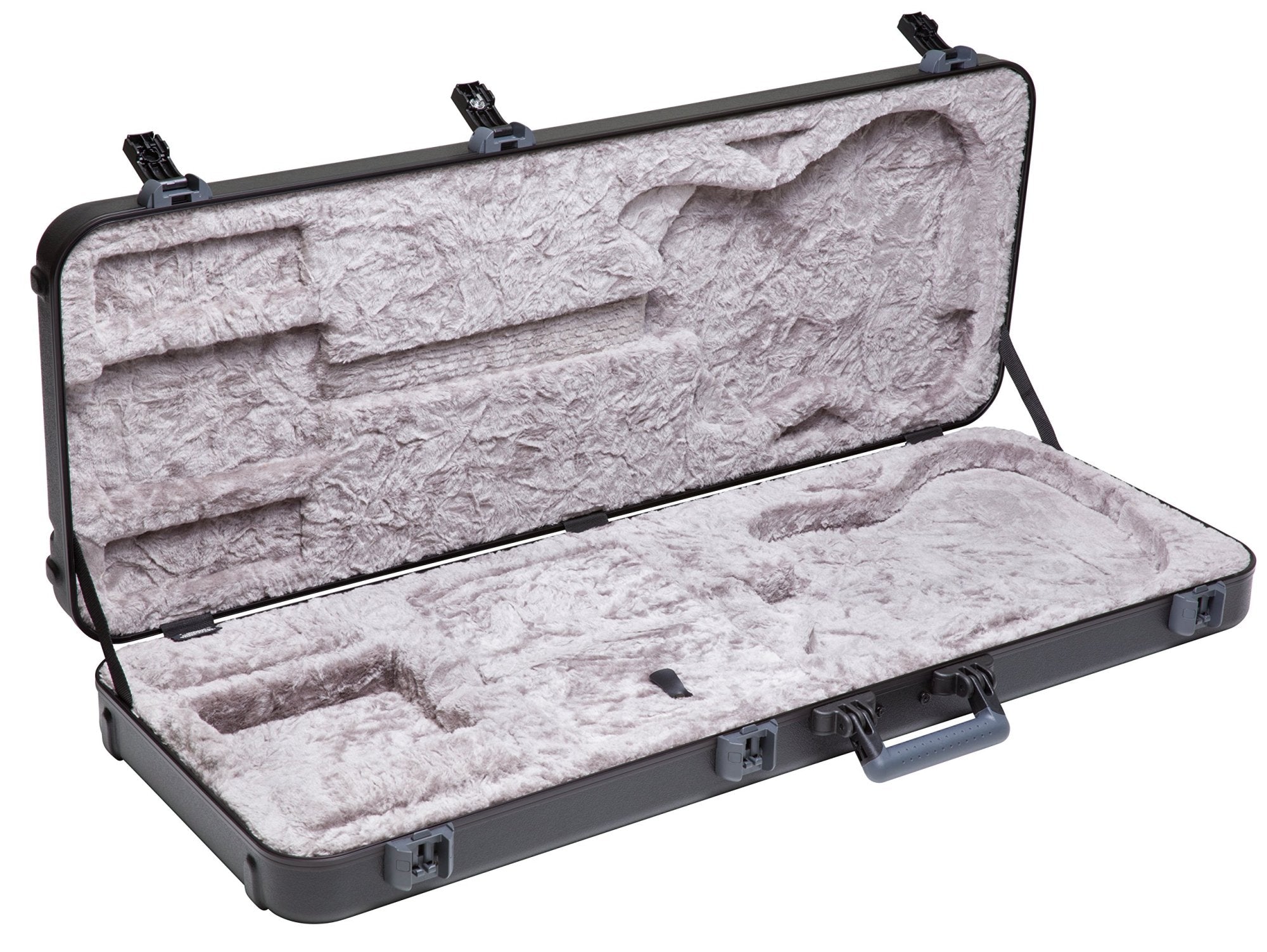 Fender Deluxe Molded ABS Jaguar/Jazzmaster Guitar Case Black