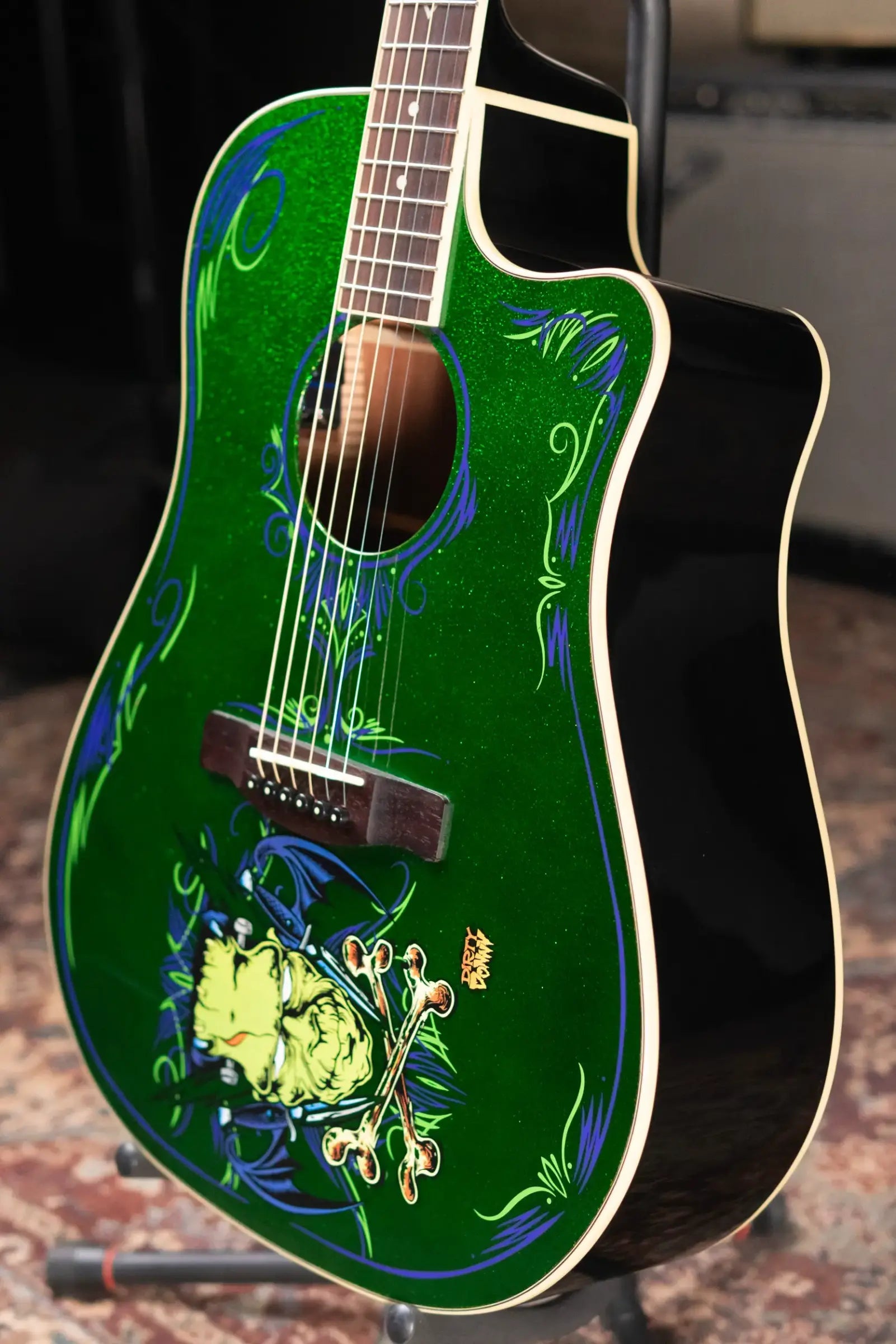 Fender Dirty Donny Franken-Bucket Acoustic/Electric Guitar with Hardshell Case - Used