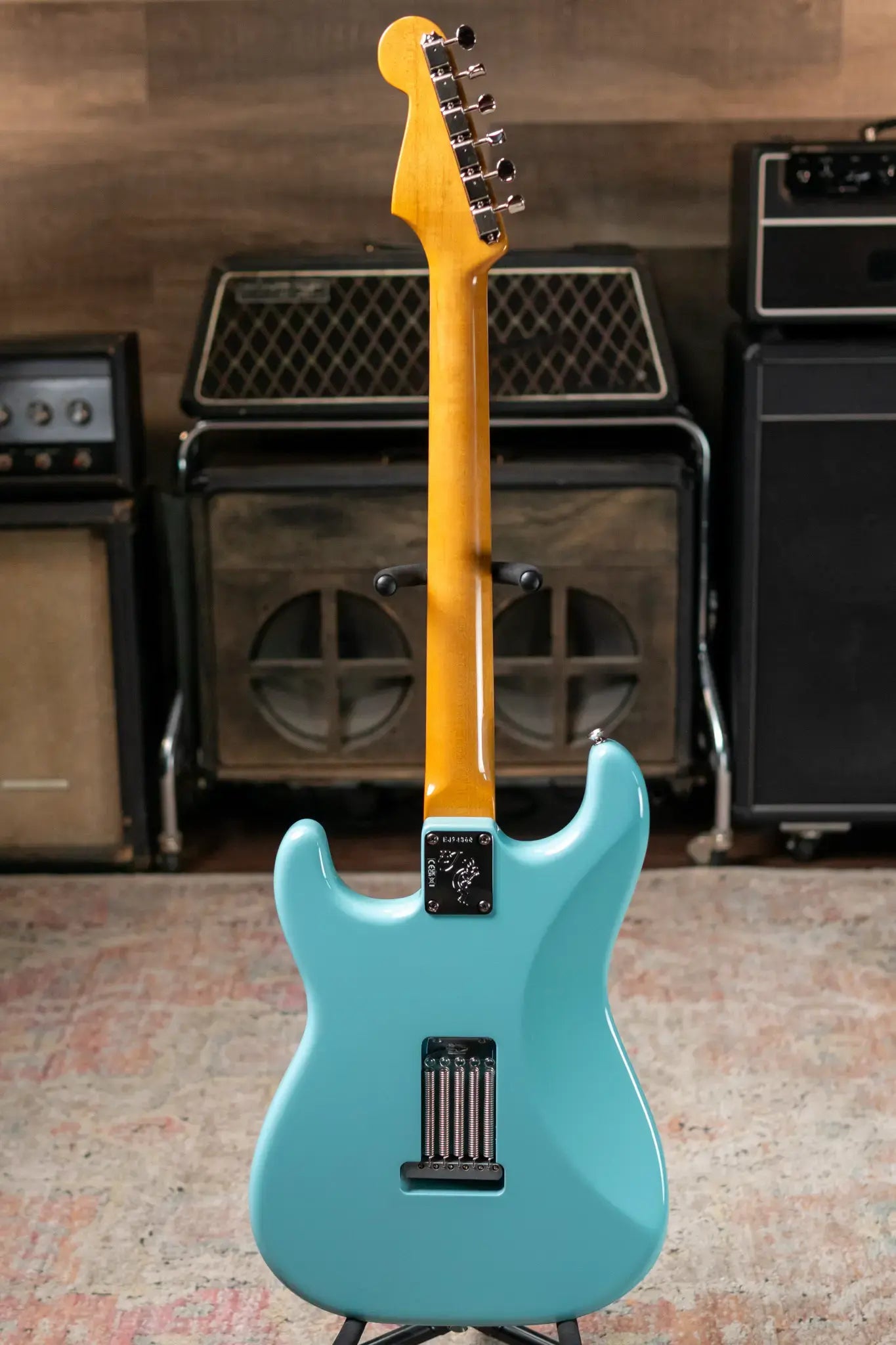 Fender Eric Johnson Stratocaster, Rosewood Fingerboard - Tropical Turquoise with Hardshell Case