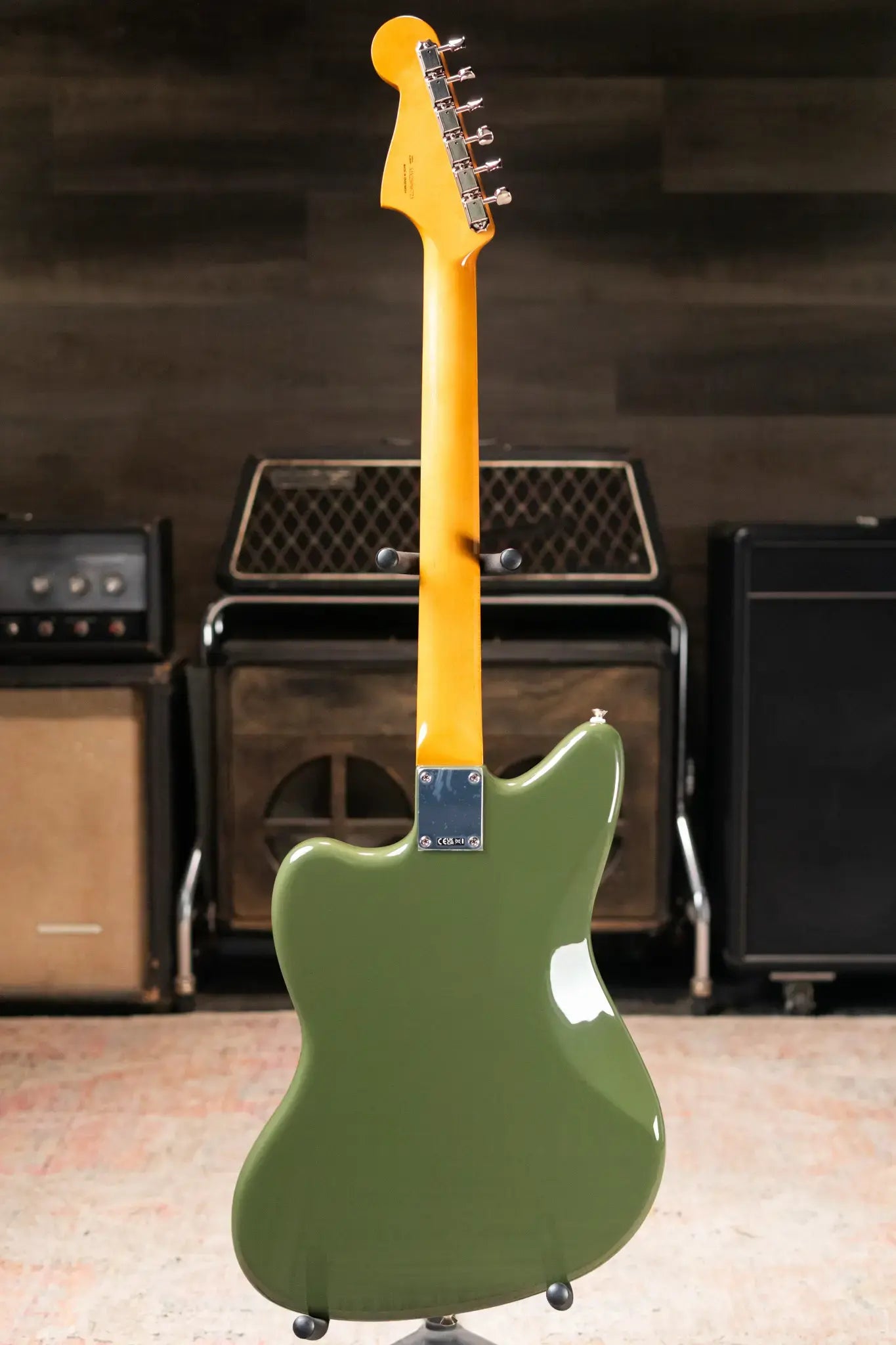 Fender FSR Limited Edition Vintera II '50s Jazzmaster Rosewood Fingerboard Electric Guitar - Olive with Gig Bag