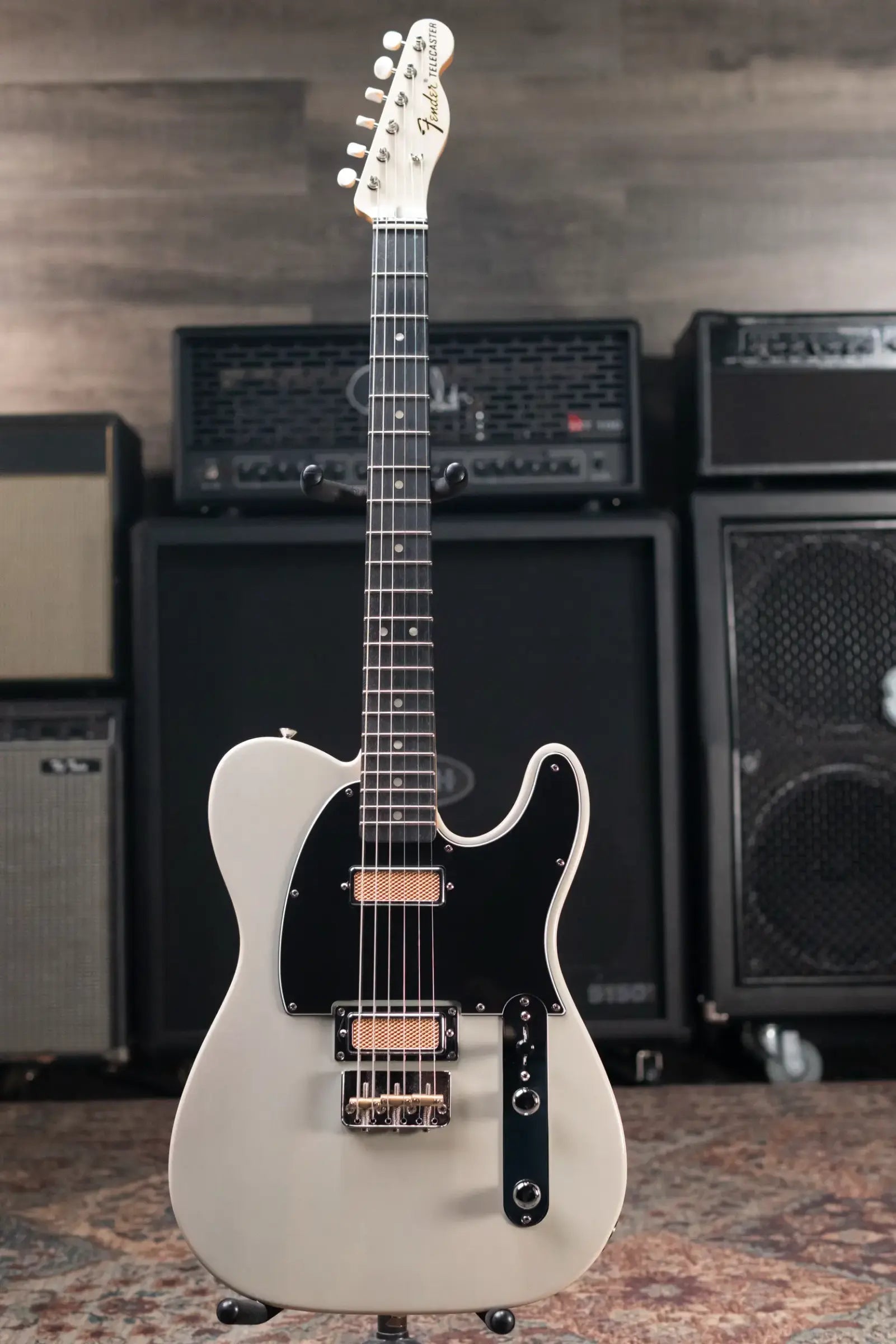 Fender Gold Foil Telecaster Electric Guitar - White Blonde with Gig Bag - Used