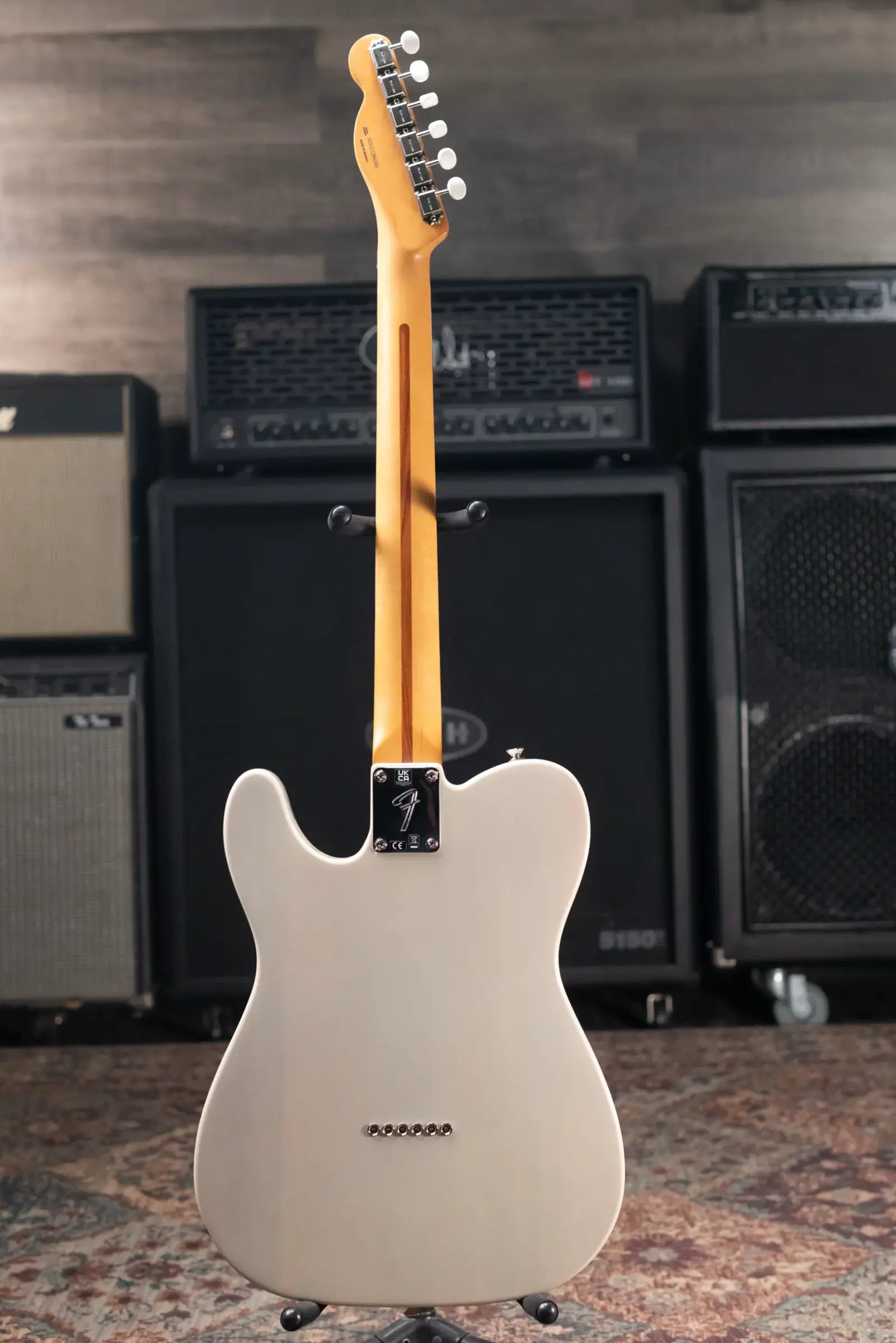 Fender Gold Foil Telecaster Electric Guitar - White Blonde with Gig Bag - Used